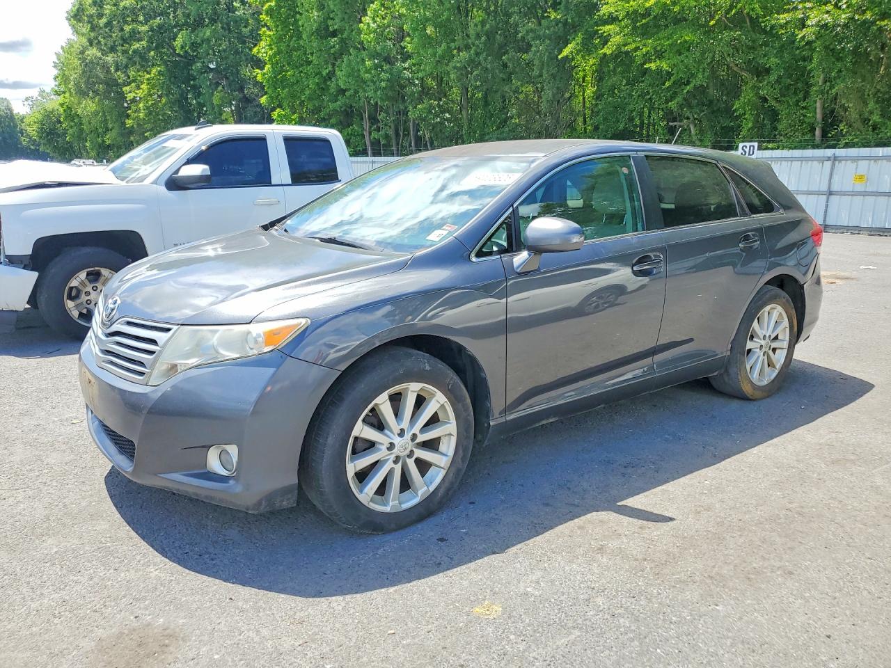 2012 Toyota Venza Le Серый vin: 4T3ZA3BB8CU061083