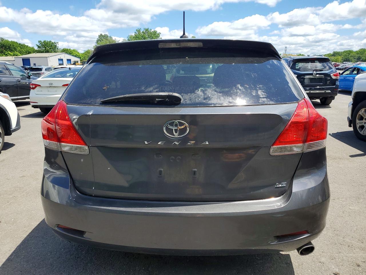 2012 Toyota Venza Le Gray vin: 4T3ZA3BB8CU061083