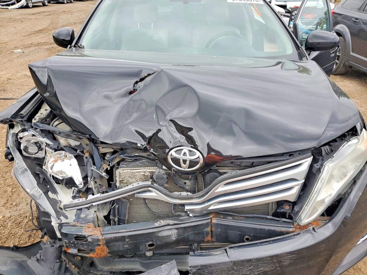 2012 Toyota Venza Le Black vin: 4T3ZA3BB8CU061097