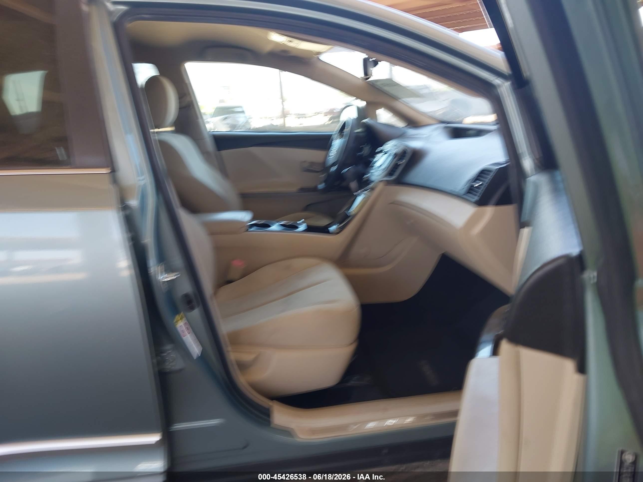2012 Toyota Venza Le Green vin: 4T3ZA3BB8CU062069