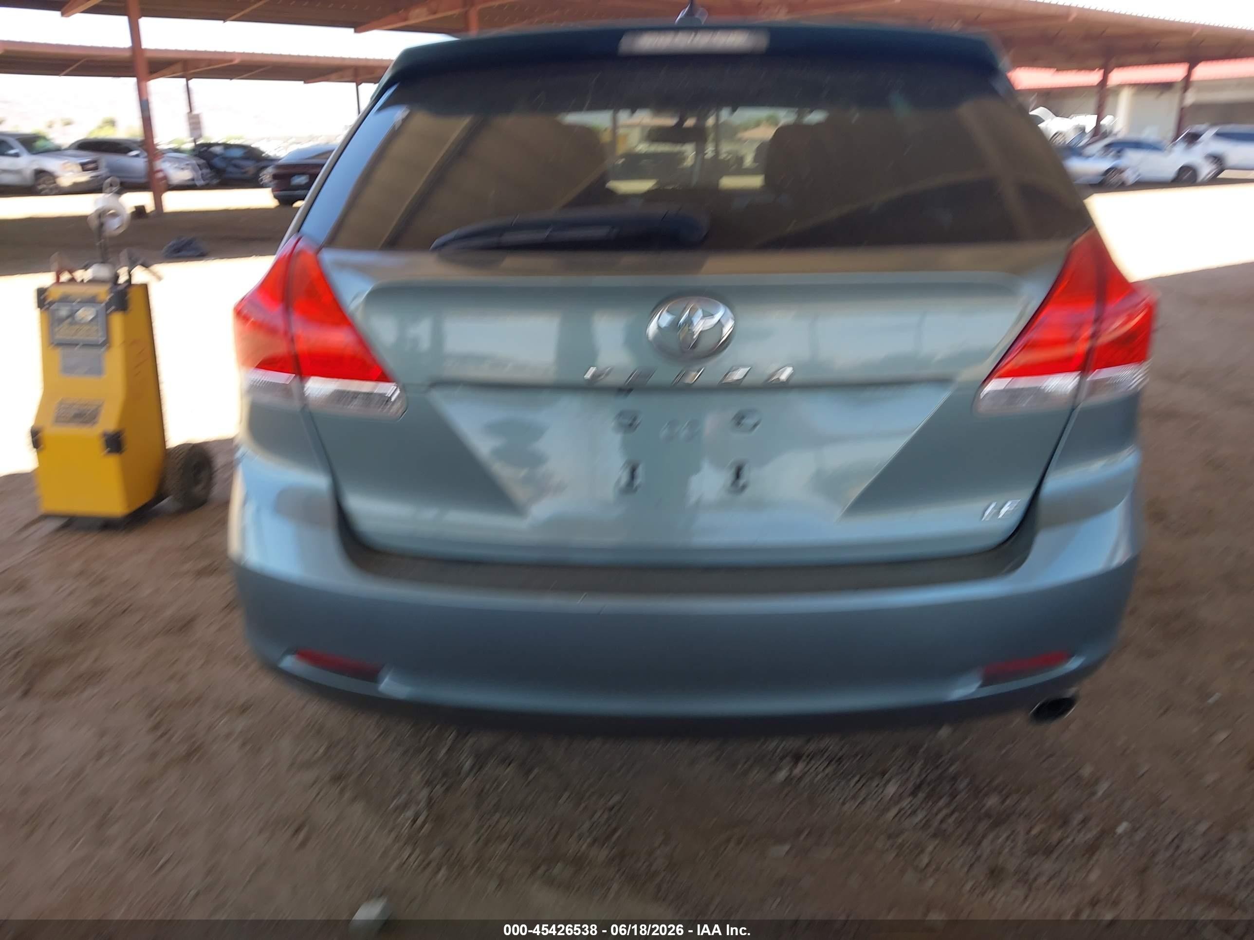 2012 Toyota Venza Le Green vin: 4T3ZA3BB8CU062069