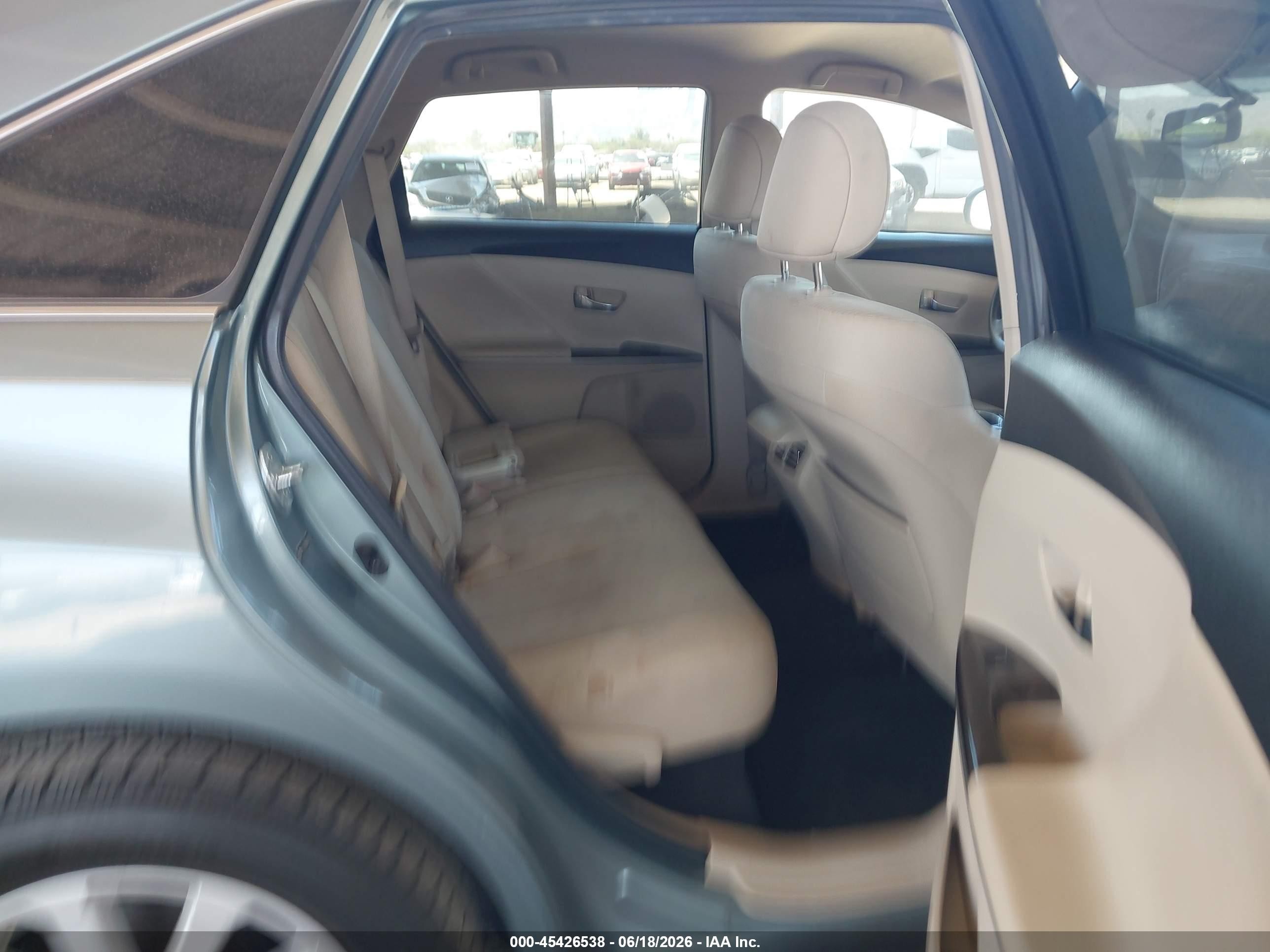 2012 Toyota Venza Le Green vin: 4T3ZA3BB8CU062069