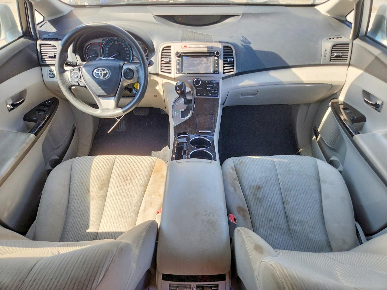 2013 Toyota Venza Le Silver vin: 4T3ZA3BB8DU067841