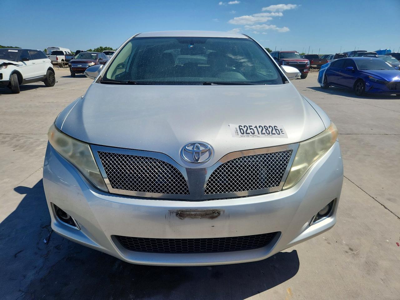 2013 Toyota Venza Le Silver vin: 4T3ZA3BB8DU067841