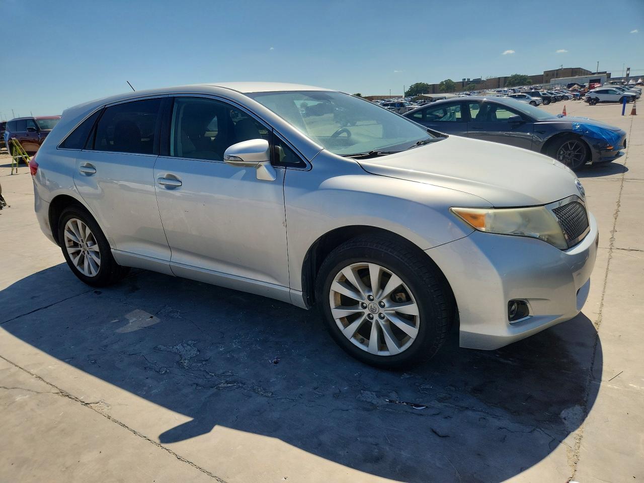 2013 Toyota Venza Le Silver vin: 4T3ZA3BB8DU067841