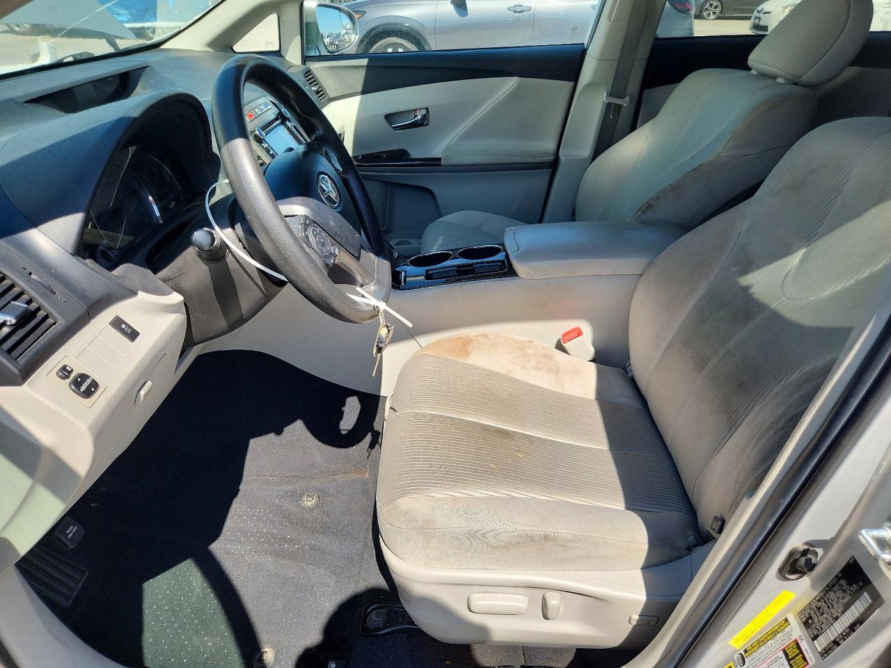 2013 Toyota Venza Le Silver vin: 4T3ZA3BB8DU067841