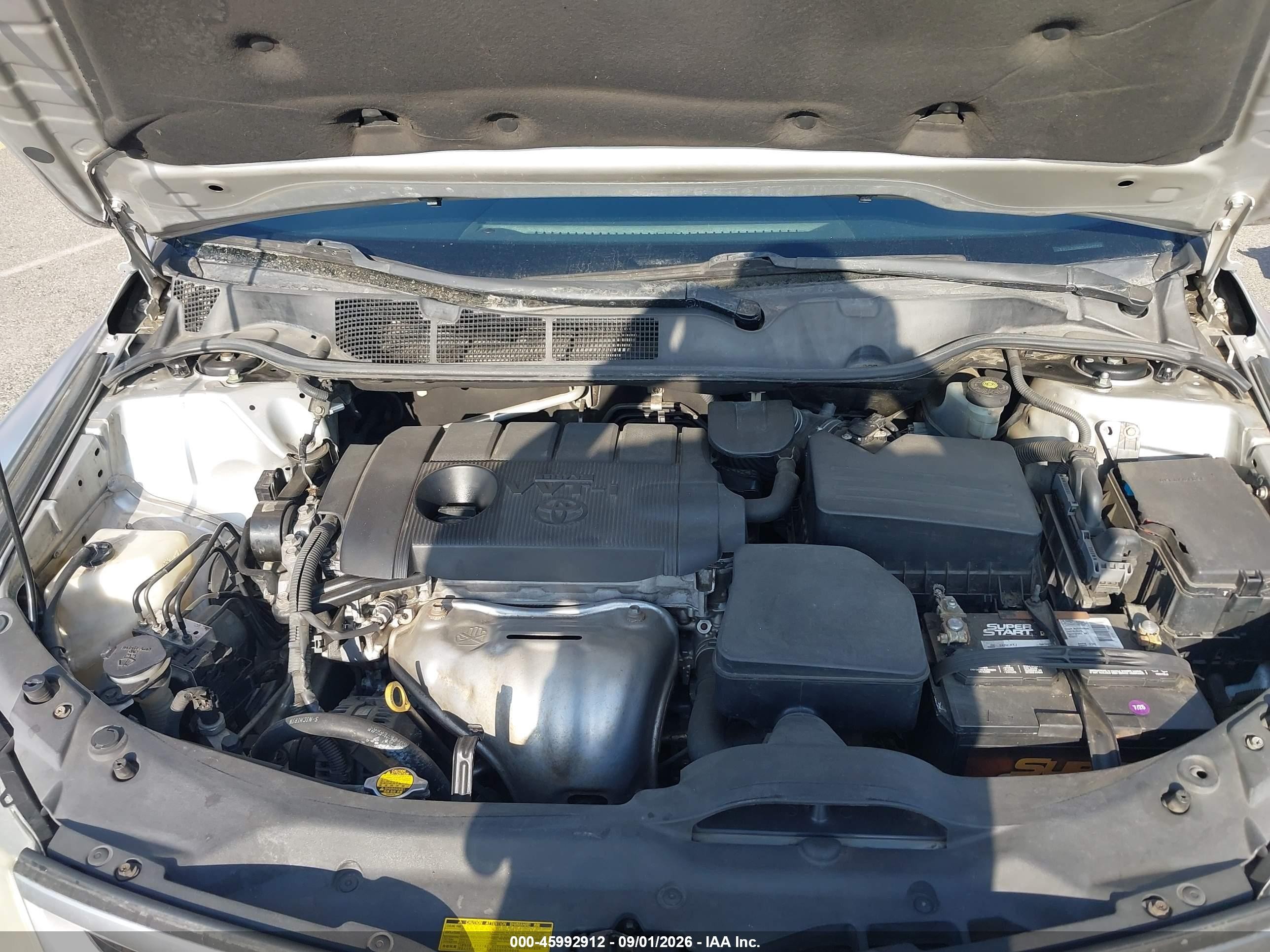 2013 Toyota Venza Le Silver vin: 4T3ZA3BB8DU069993