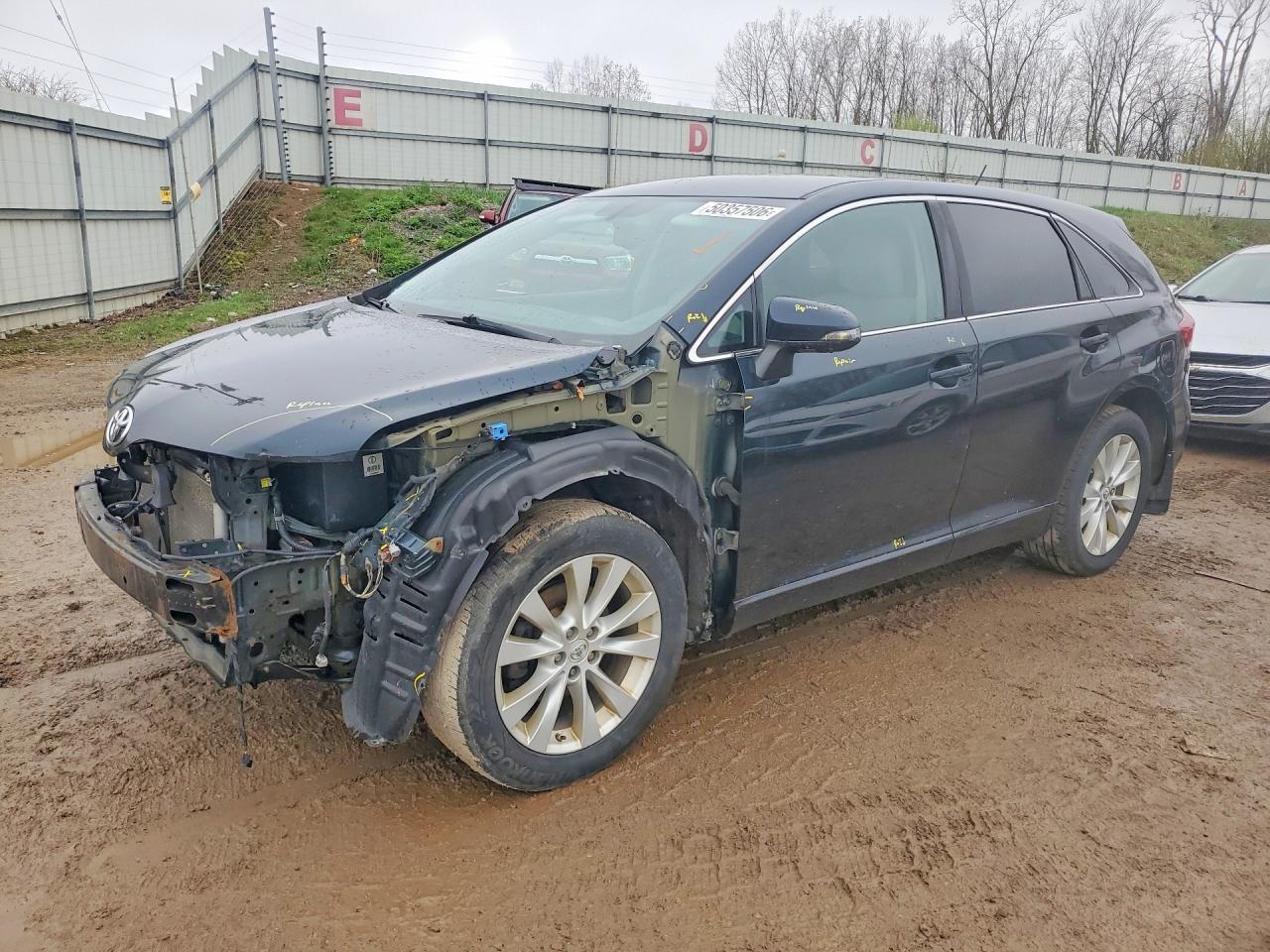 2013 Toyota Venza Le Gray vin: 4T3ZA3BB8DU070058