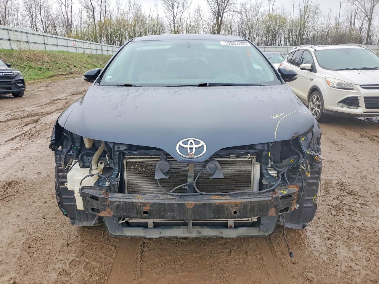 2013 Toyota Venza Le Gray vin: 4T3ZA3BB8DU070058