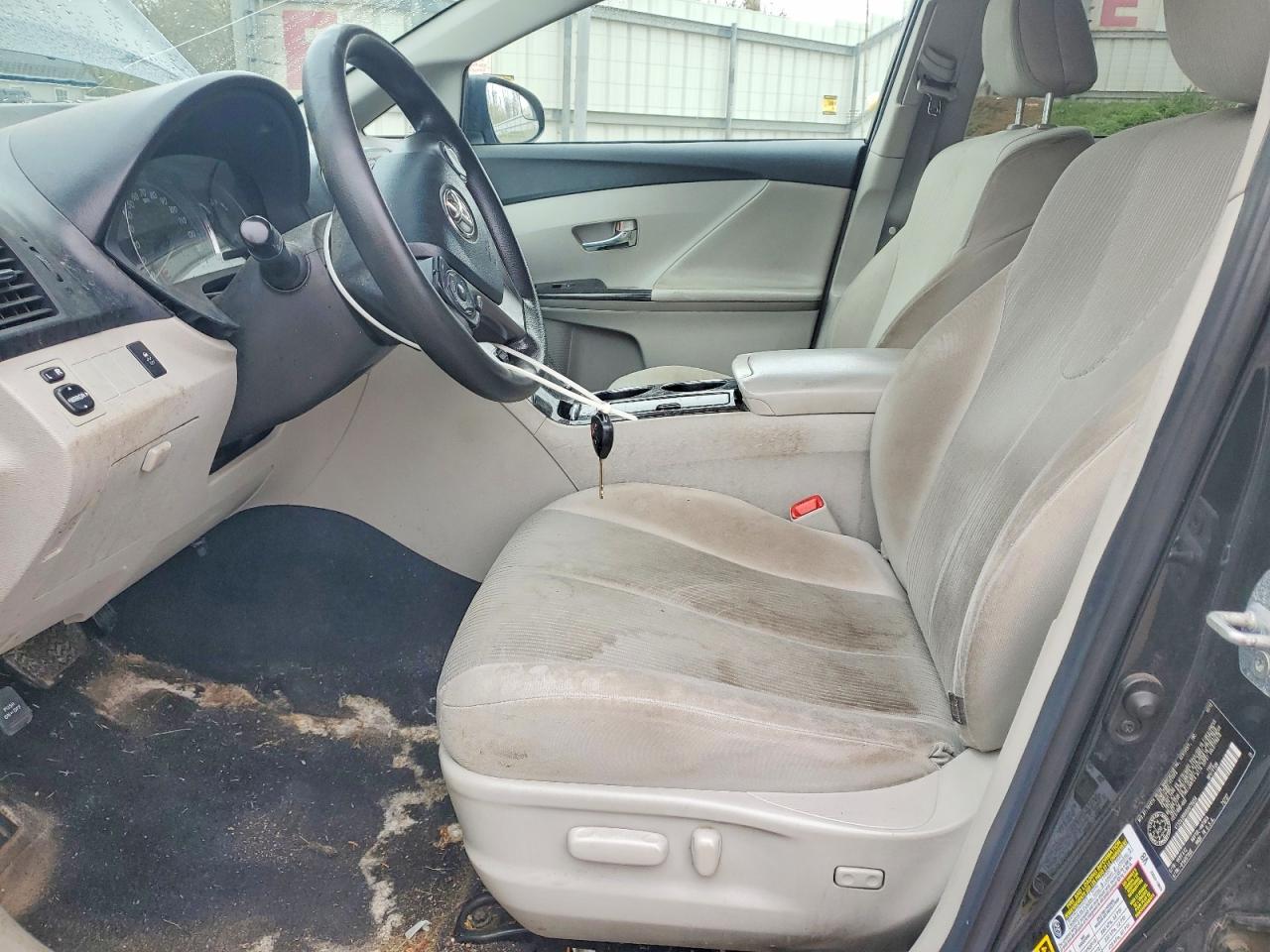 2013 Toyota Venza Le Gray vin: 4T3ZA3BB8DU070058