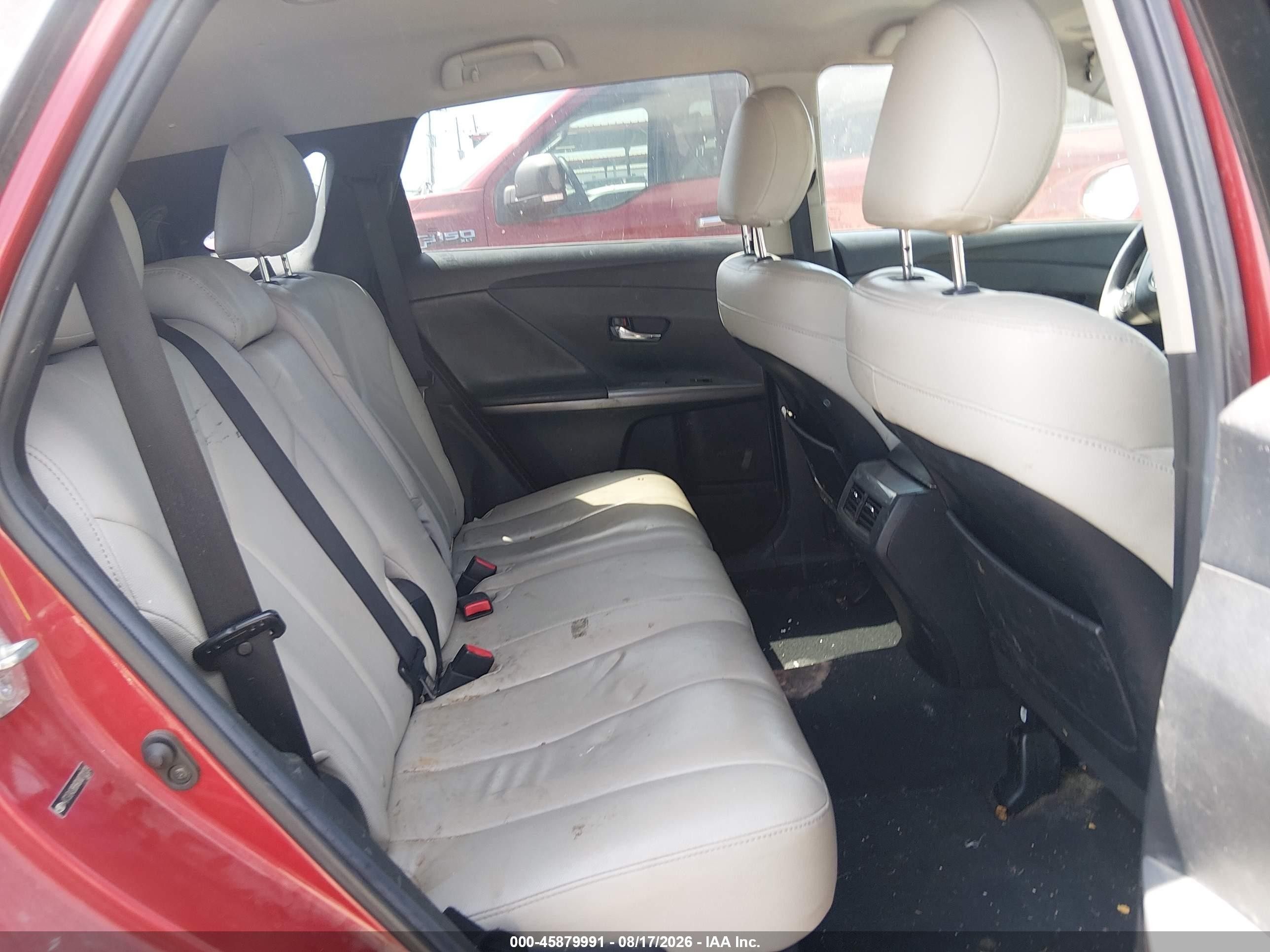 2013 Toyota Venza Le Red vin: 4T3ZA3BB8DU070139