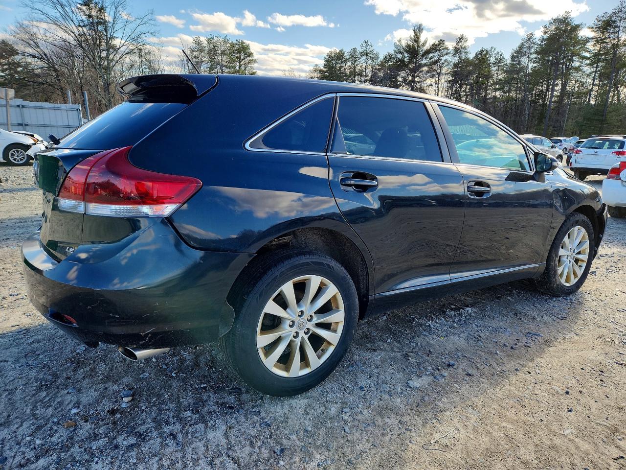 2013 Toyota Venza Le Black vin: 4T3ZA3BB8DU071615
