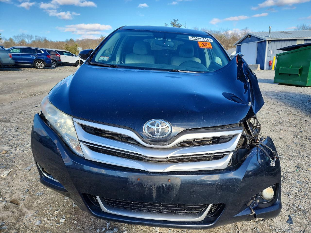 2013 Toyota Venza Le Black vin: 4T3ZA3BB8DU071615