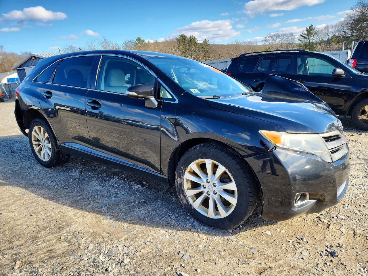 2013 Toyota Venza Le Black vin: 4T3ZA3BB8DU071615