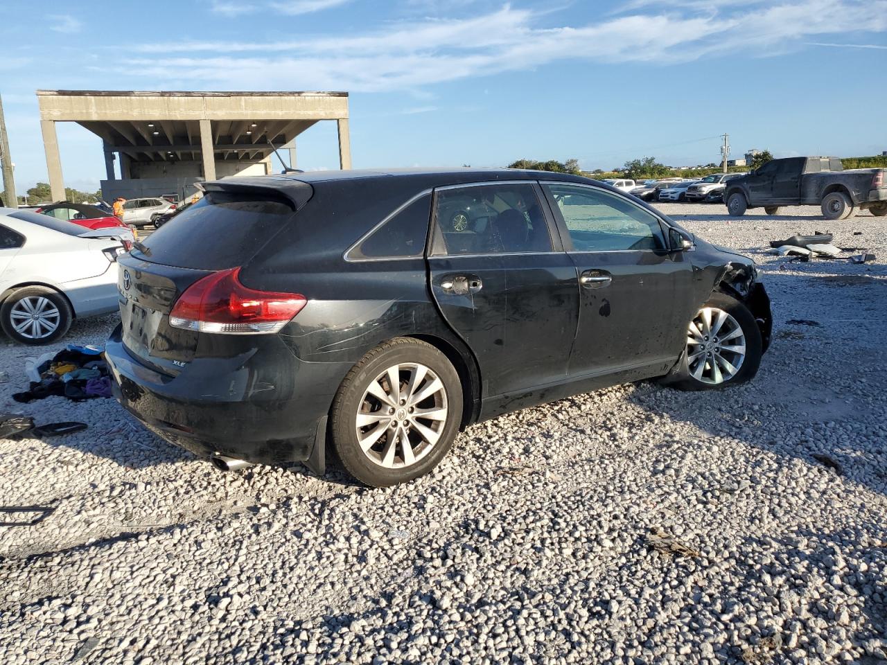 2015 Toyota Venza Le Black vin: 4T3ZA3BB8FU094086