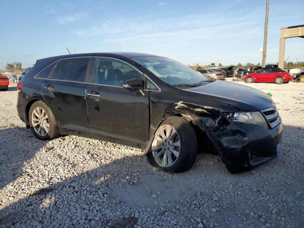 2015 Toyota Venza Le Black vin: 4T3ZA3BB8FU094086