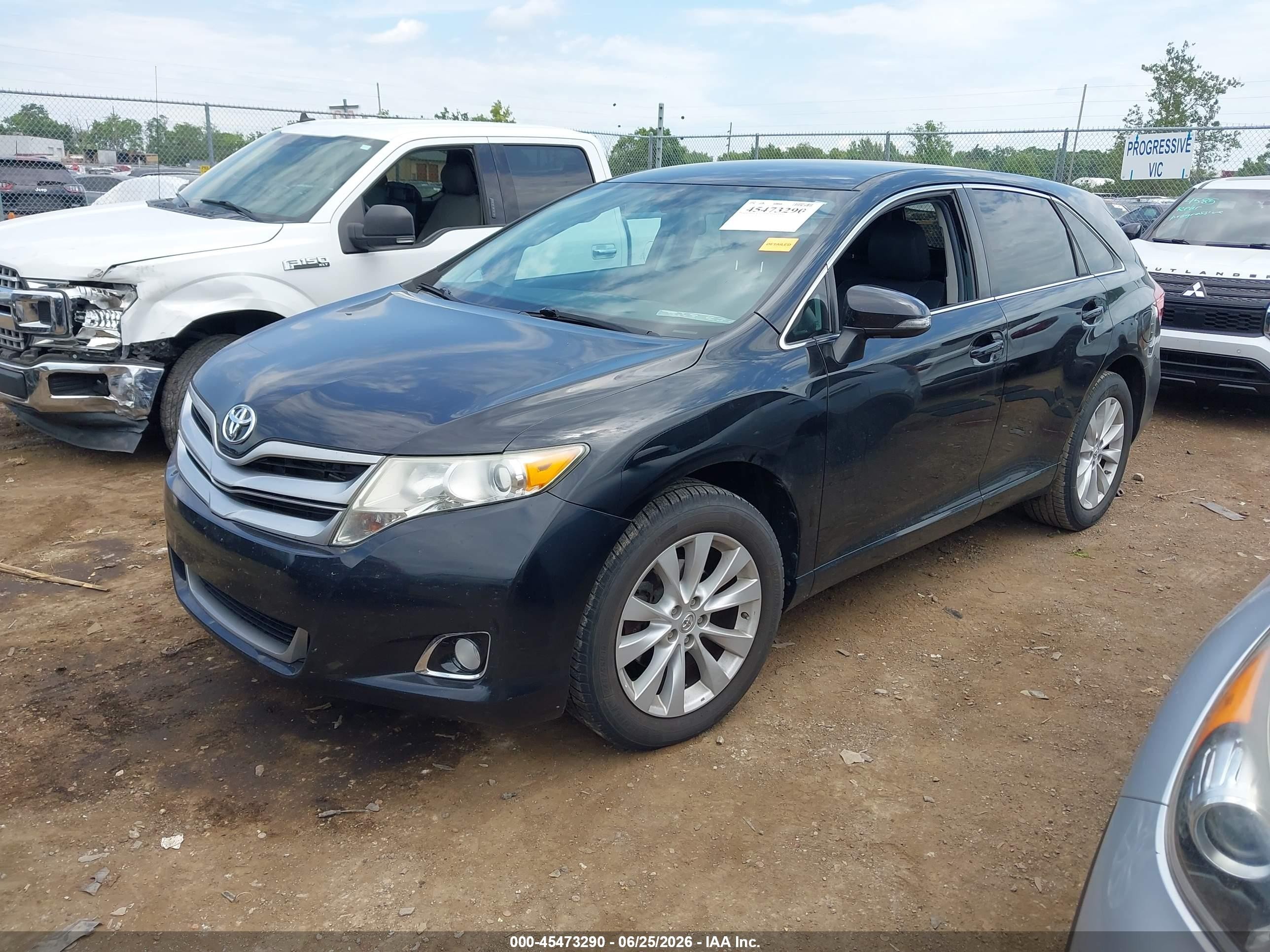 2015 Toyota Venza Le Black vin: 4T3ZA3BB8FU094640