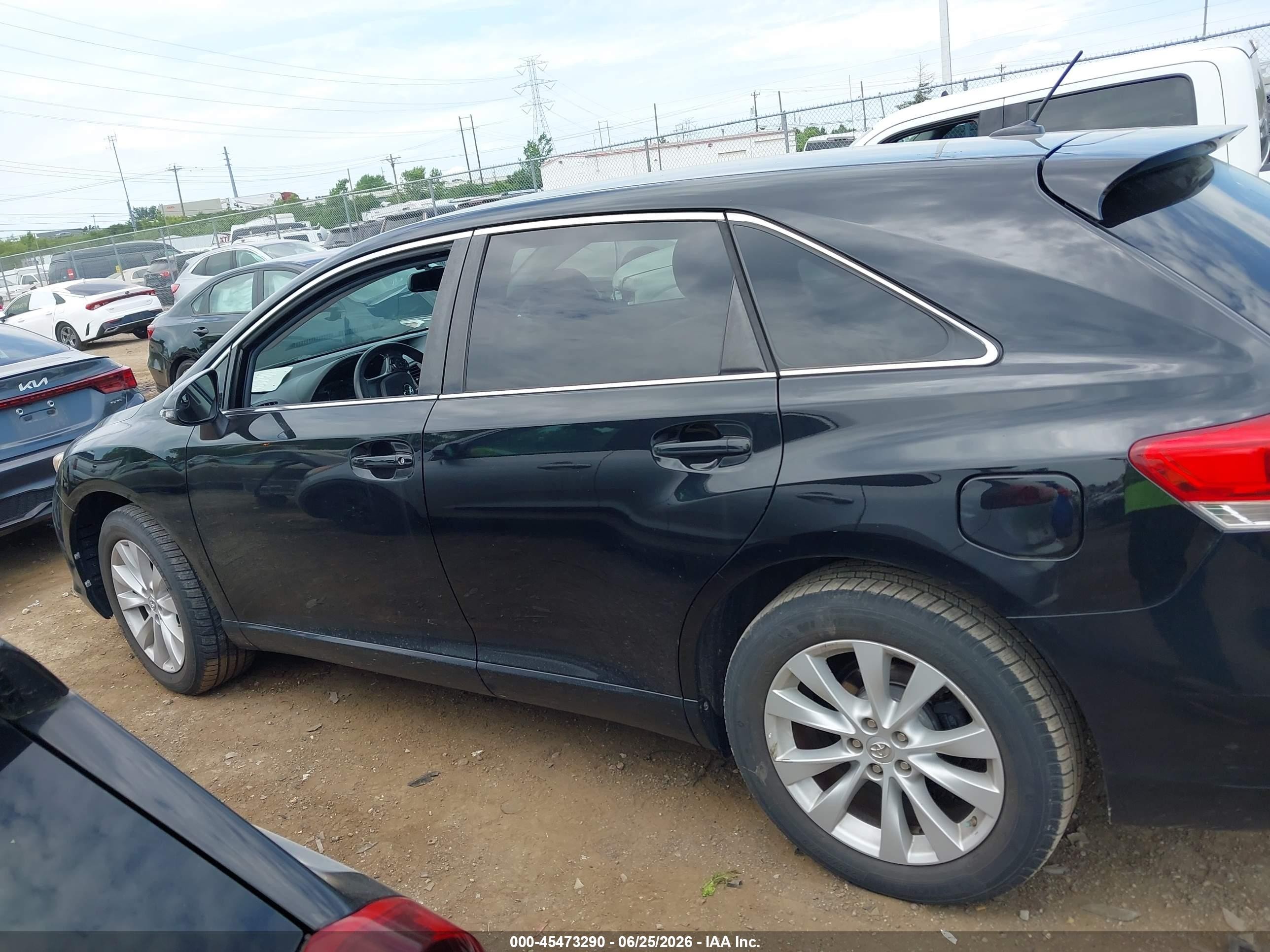 2015 Toyota Venza Le Black vin: 4T3ZA3BB8FU094640