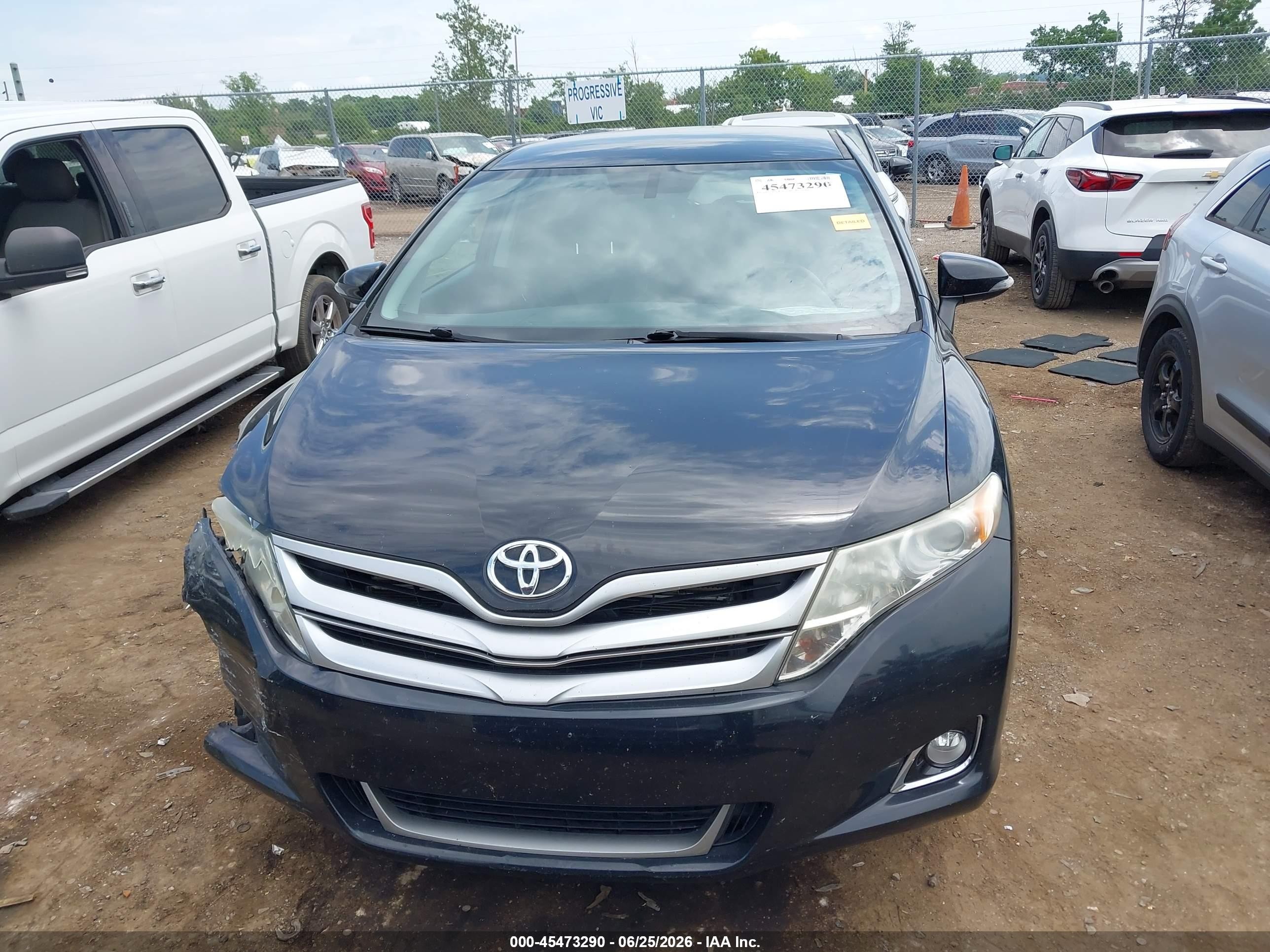 2015 Toyota Venza Le Black vin: 4T3ZA3BB8FU094640