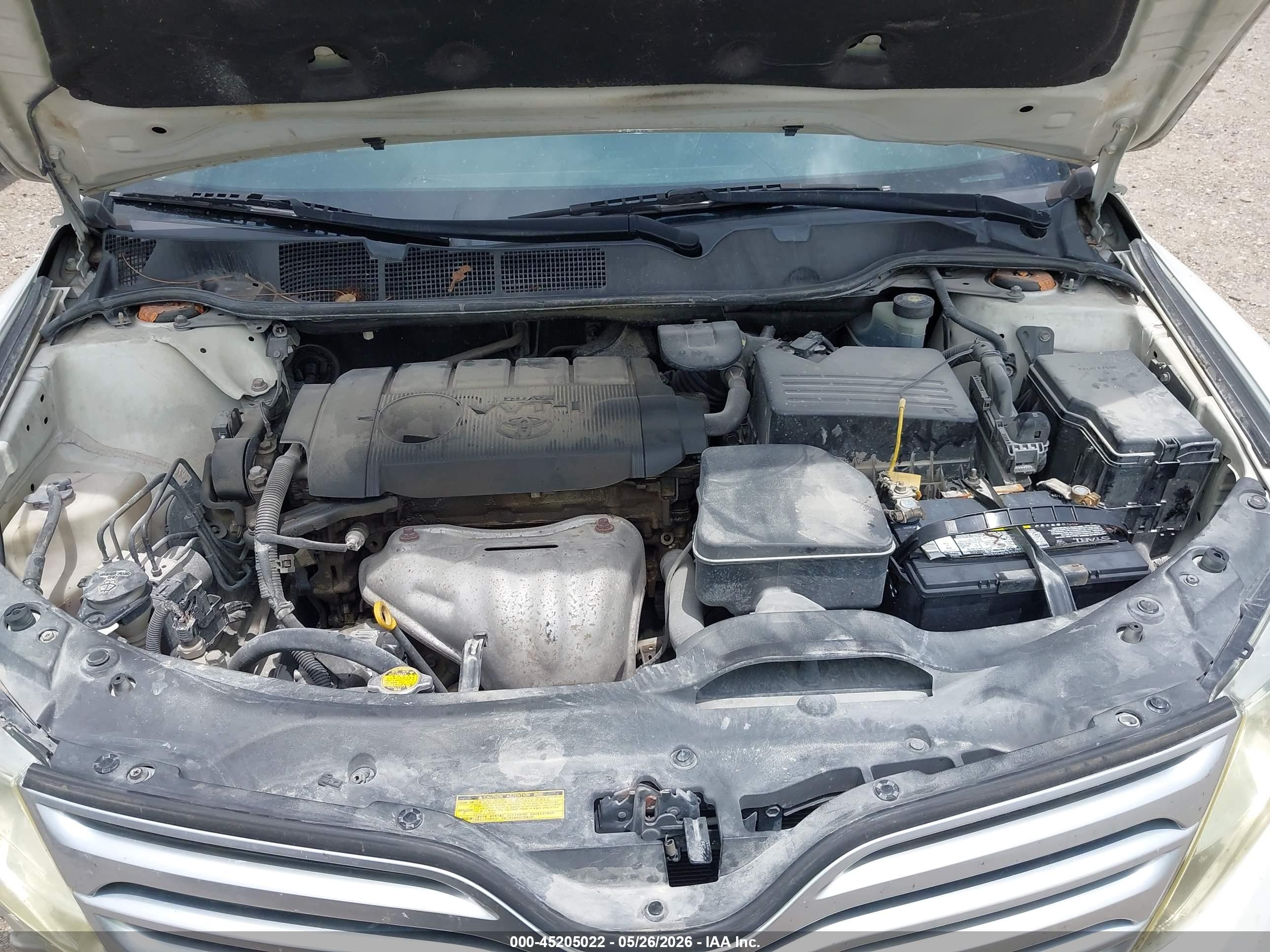 2011 Toyota Venza White vin: 4T3ZA3BB9BU039883