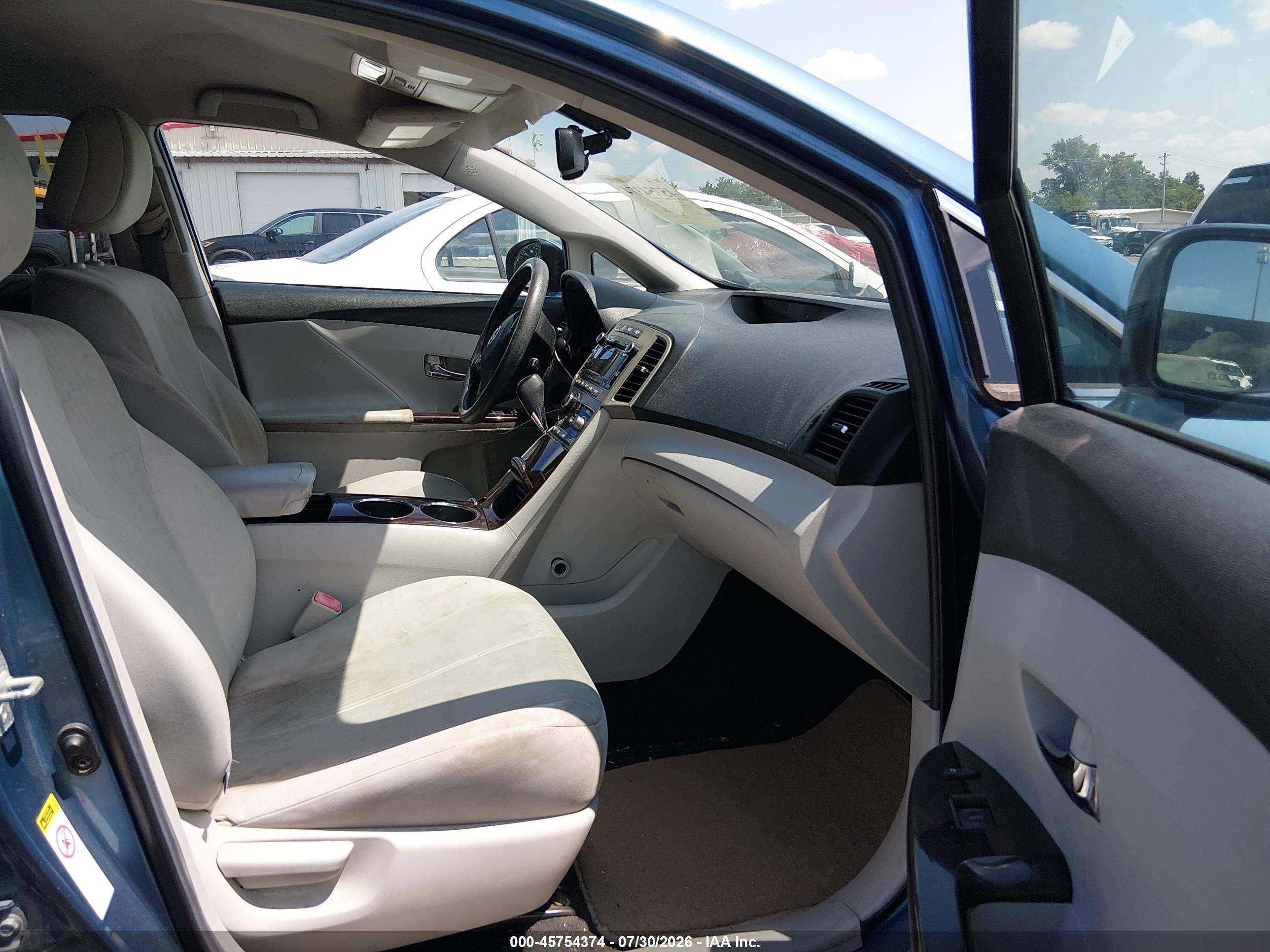 2011 Toyota Venza   Blue vin: 4T3ZA3BB9BU053122