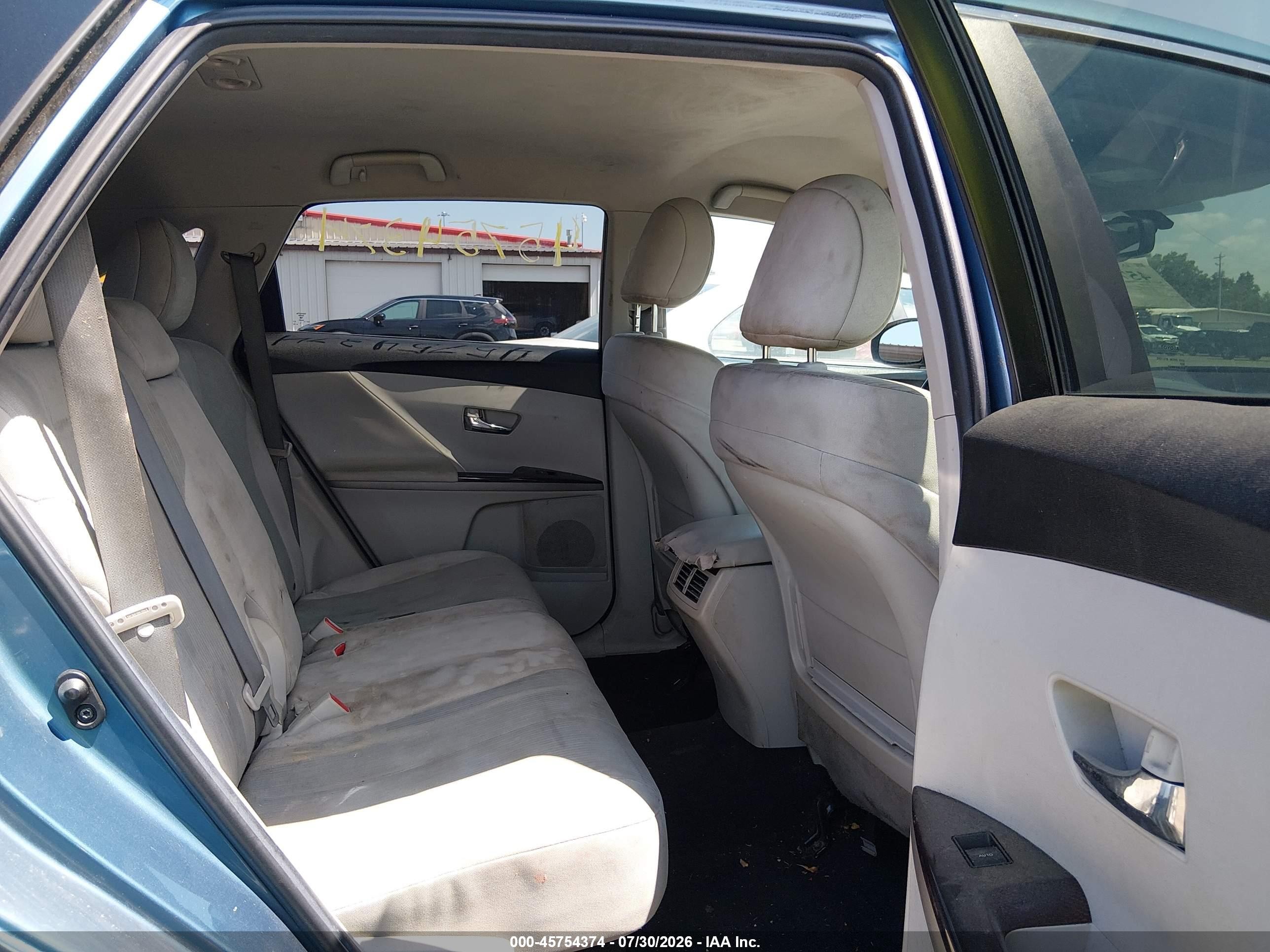 2011 Toyota Venza   Blue vin: 4T3ZA3BB9BU053122