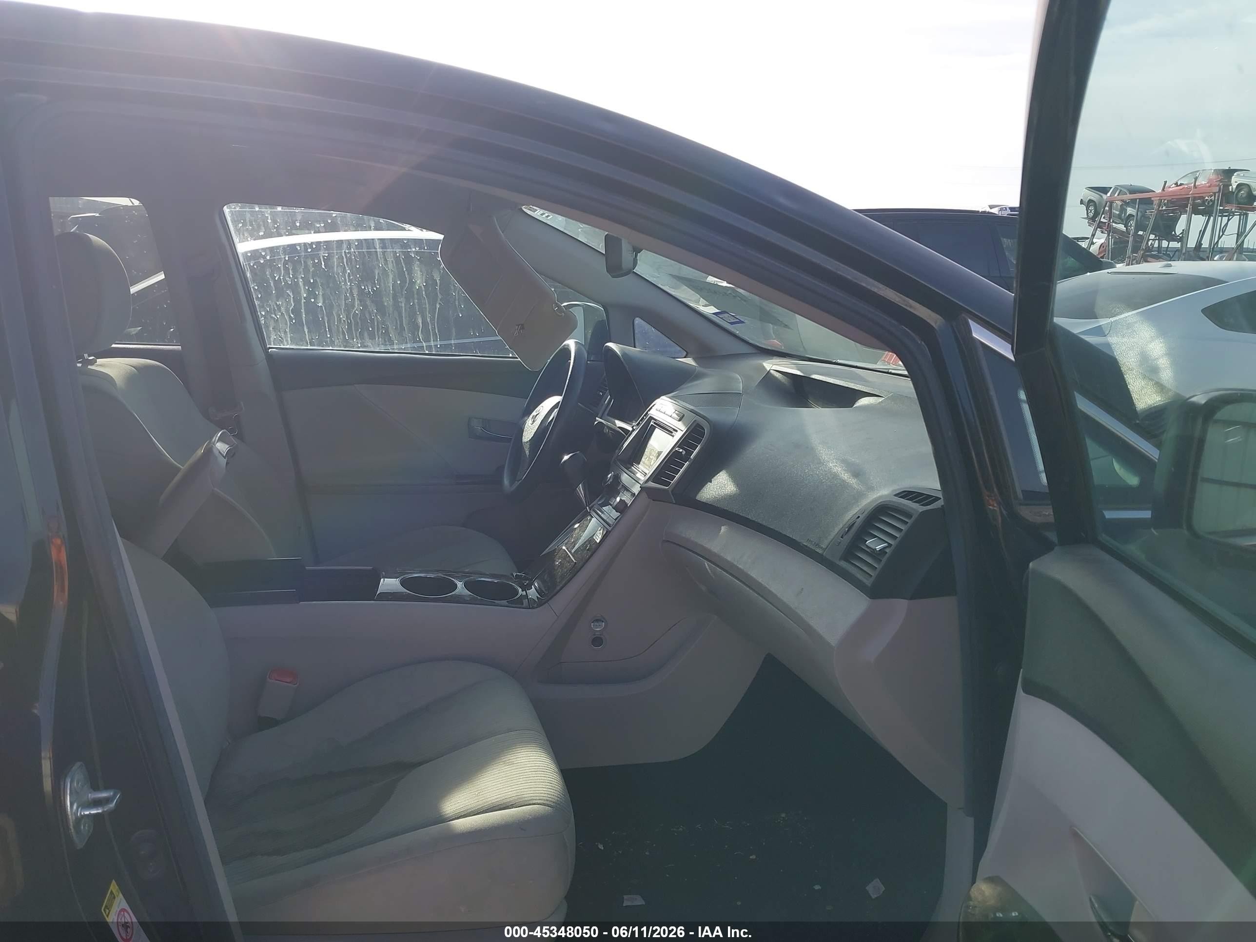 2012 Toyota Venza Le Black vin: 4T3ZA3BB9CU057883