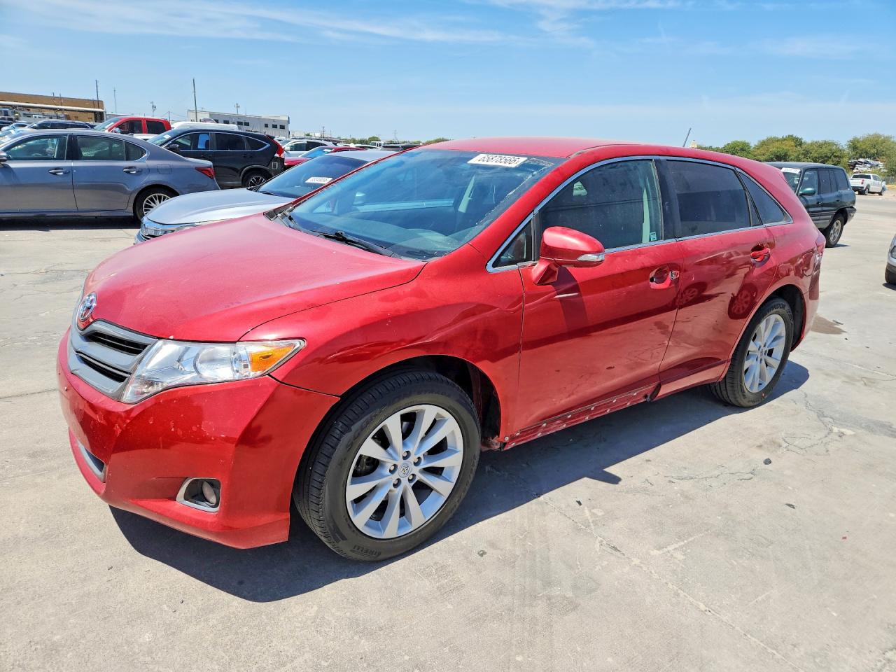 2013 Toyota Venza Le Red vin: 4T3ZA3BB9DU066522
