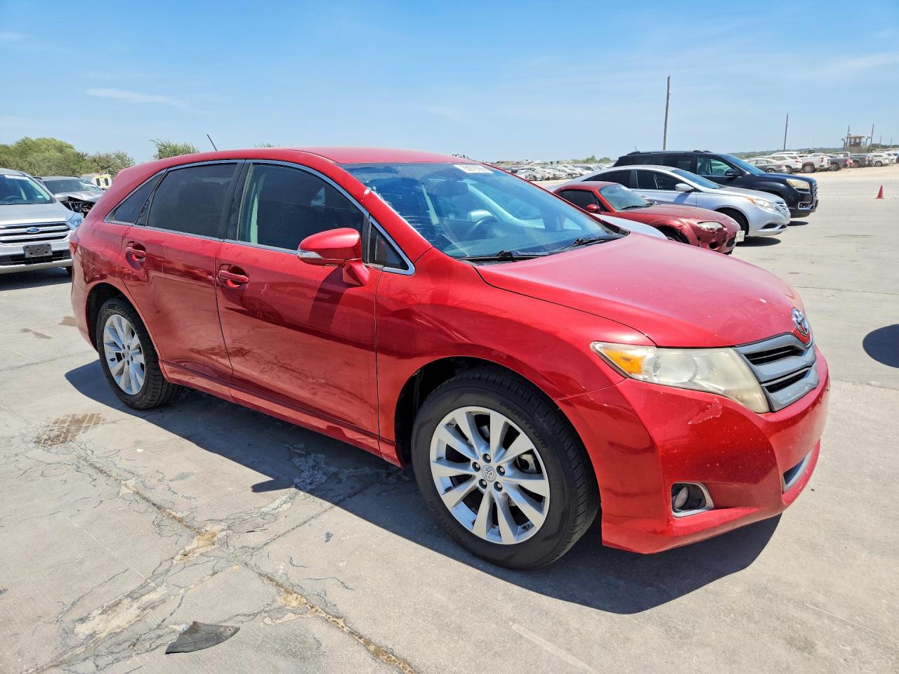 2013 Toyota Venza Le Red vin: 4T3ZA3BB9DU066522