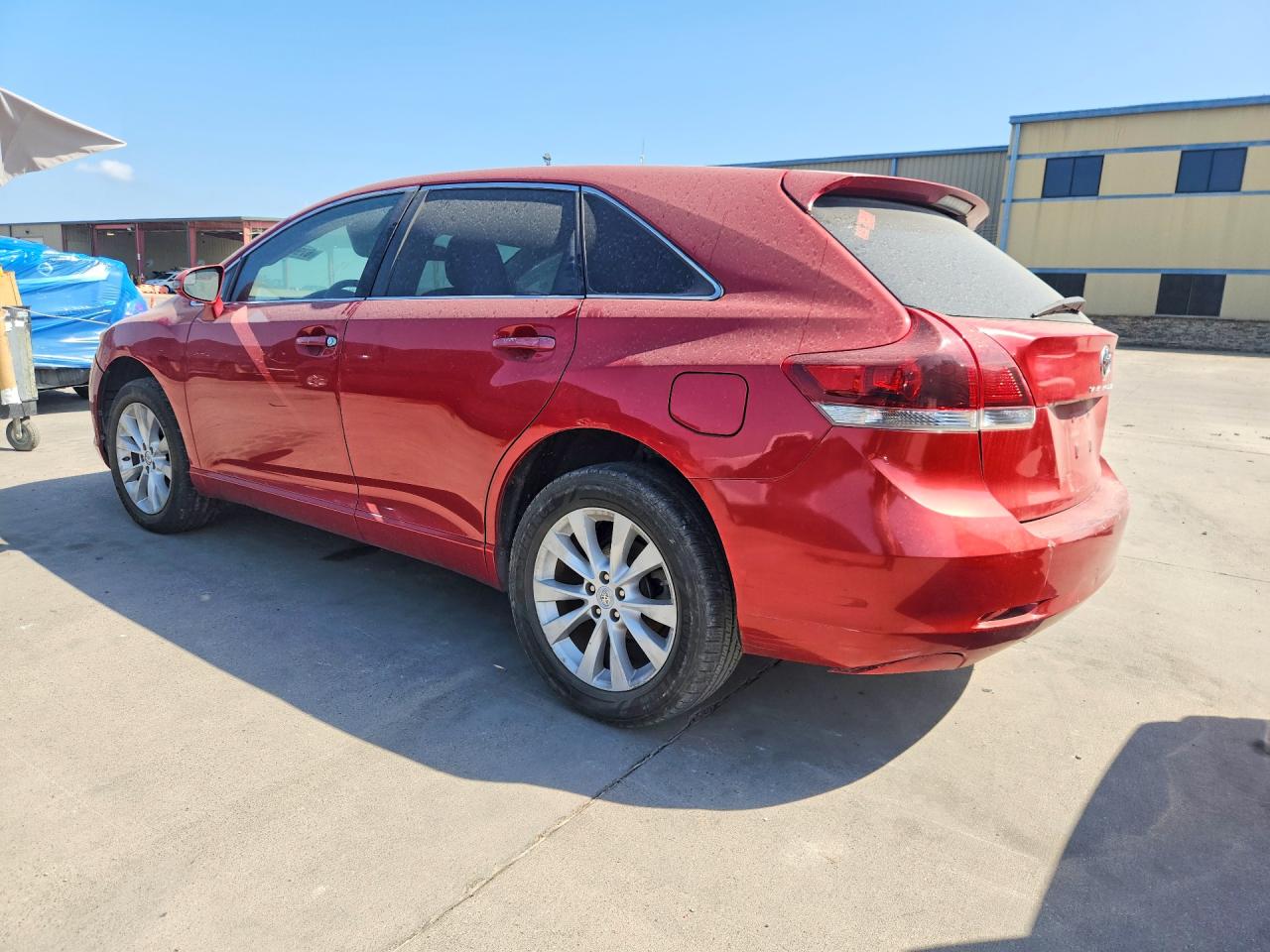 2013 Toyota Venza Le Red vin: 4T3ZA3BB9DU067895