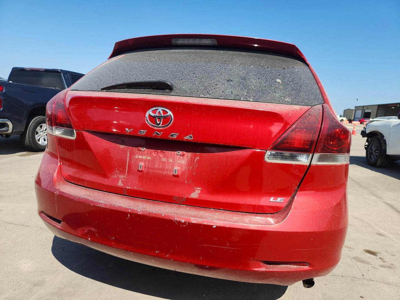 2013 Toyota Venza Le Red vin: 4T3ZA3BB9DU067895