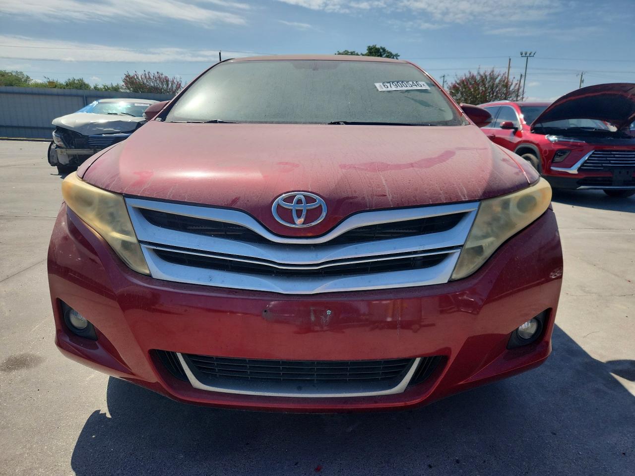 2013 Toyota Venza Le Red vin: 4T3ZA3BB9DU067895