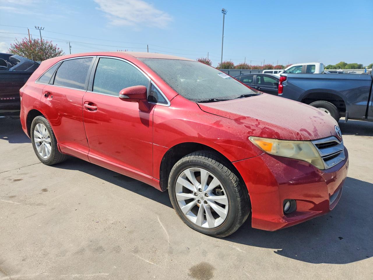 2013 Toyota Venza Le Red vin: 4T3ZA3BB9DU067895