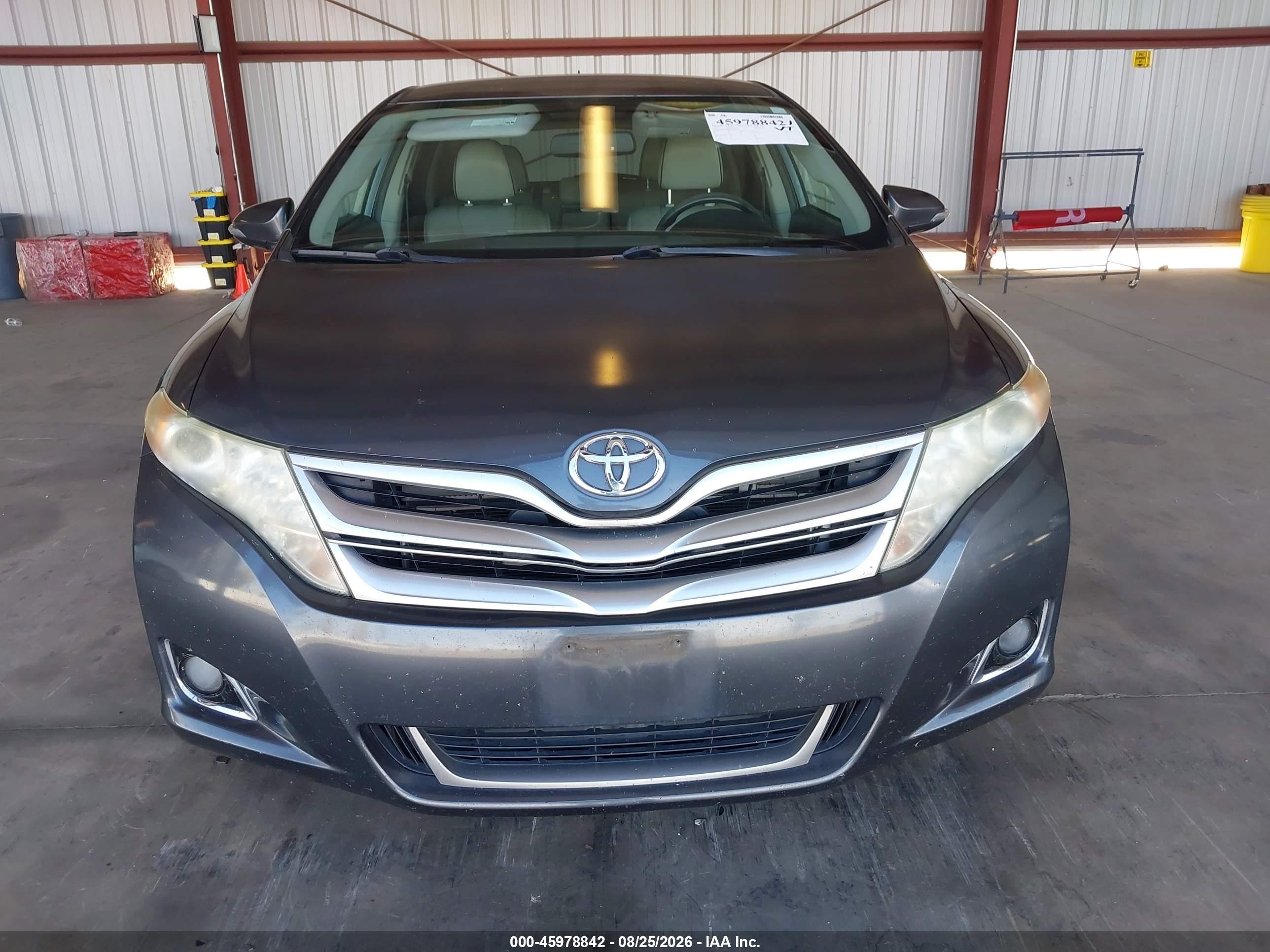 2013 Toyota Venza Xle Gray vin: 4T3ZA3BB9DU070750