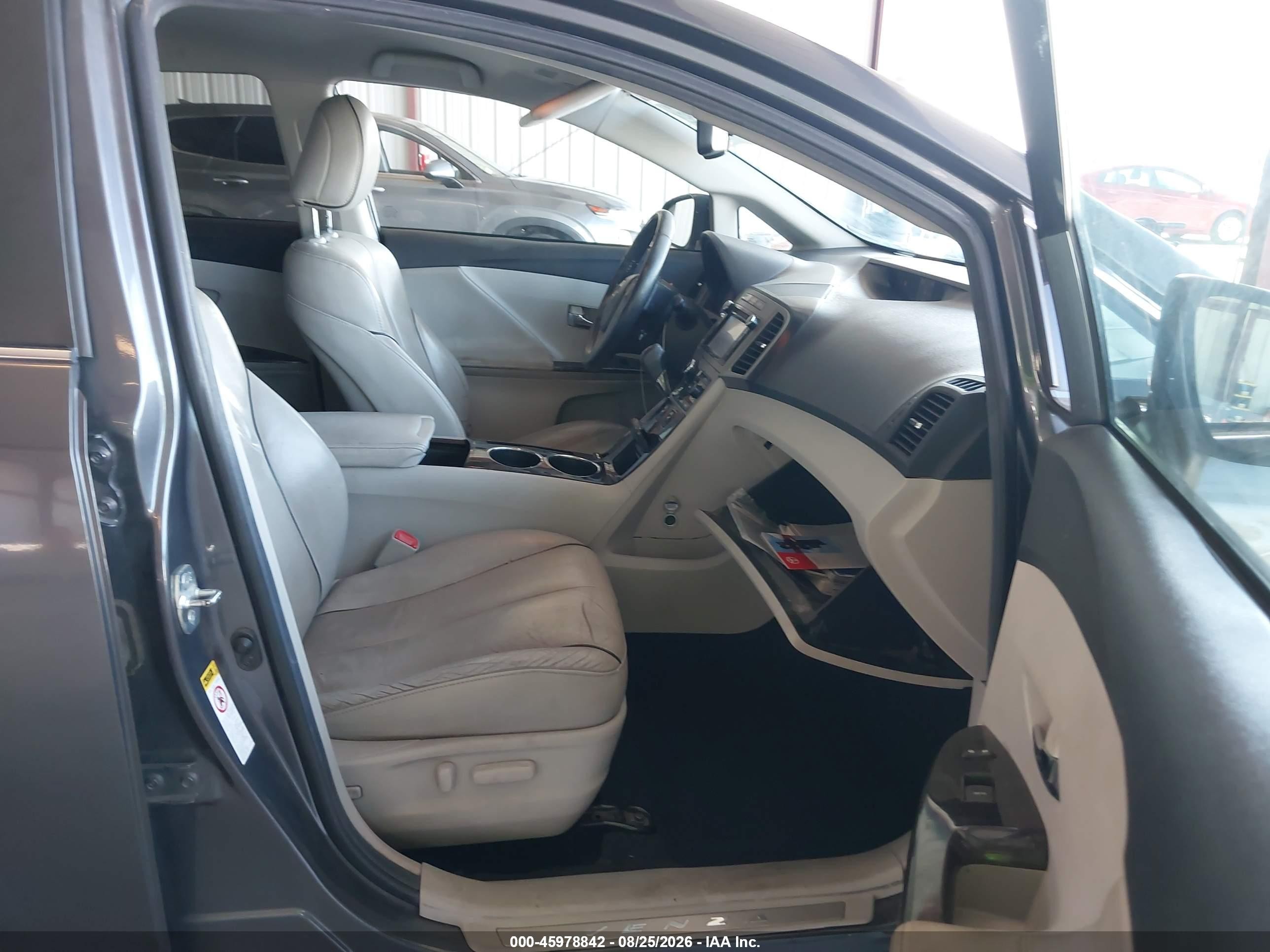 2013 Toyota Venza Xle Gray vin: 4T3ZA3BB9DU070750