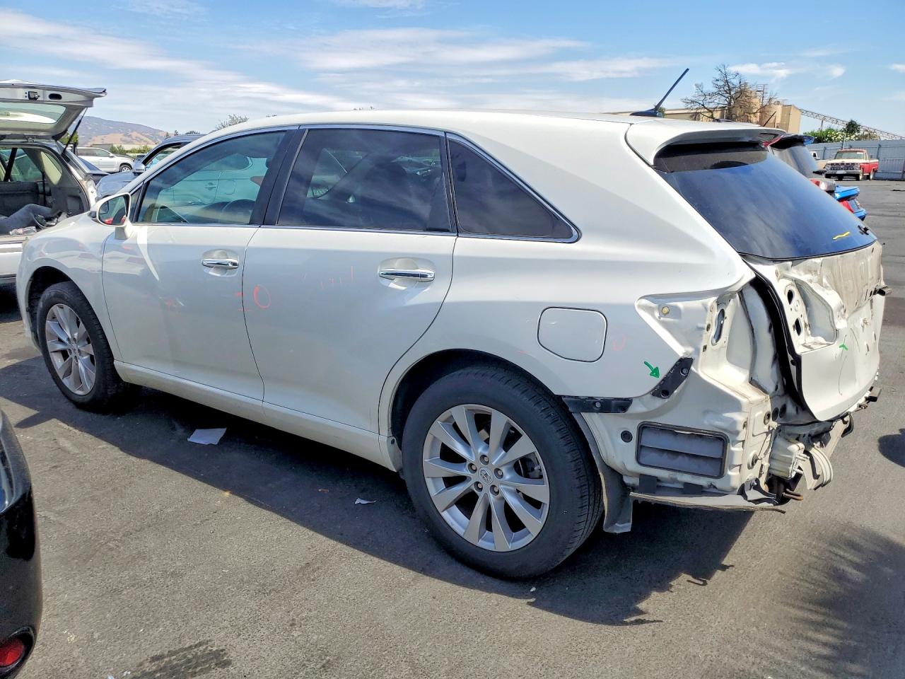 2013 Toyota Venza Xle Белый vin: 4T3ZA3BB9DU074328
