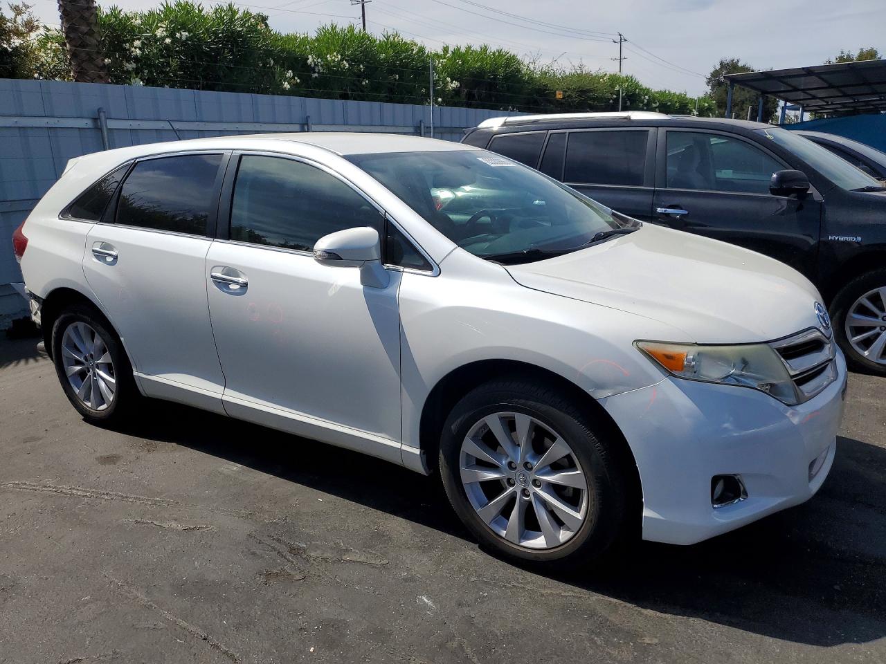 2013 Toyota Venza Xle Белый vin: 4T3ZA3BB9DU074328