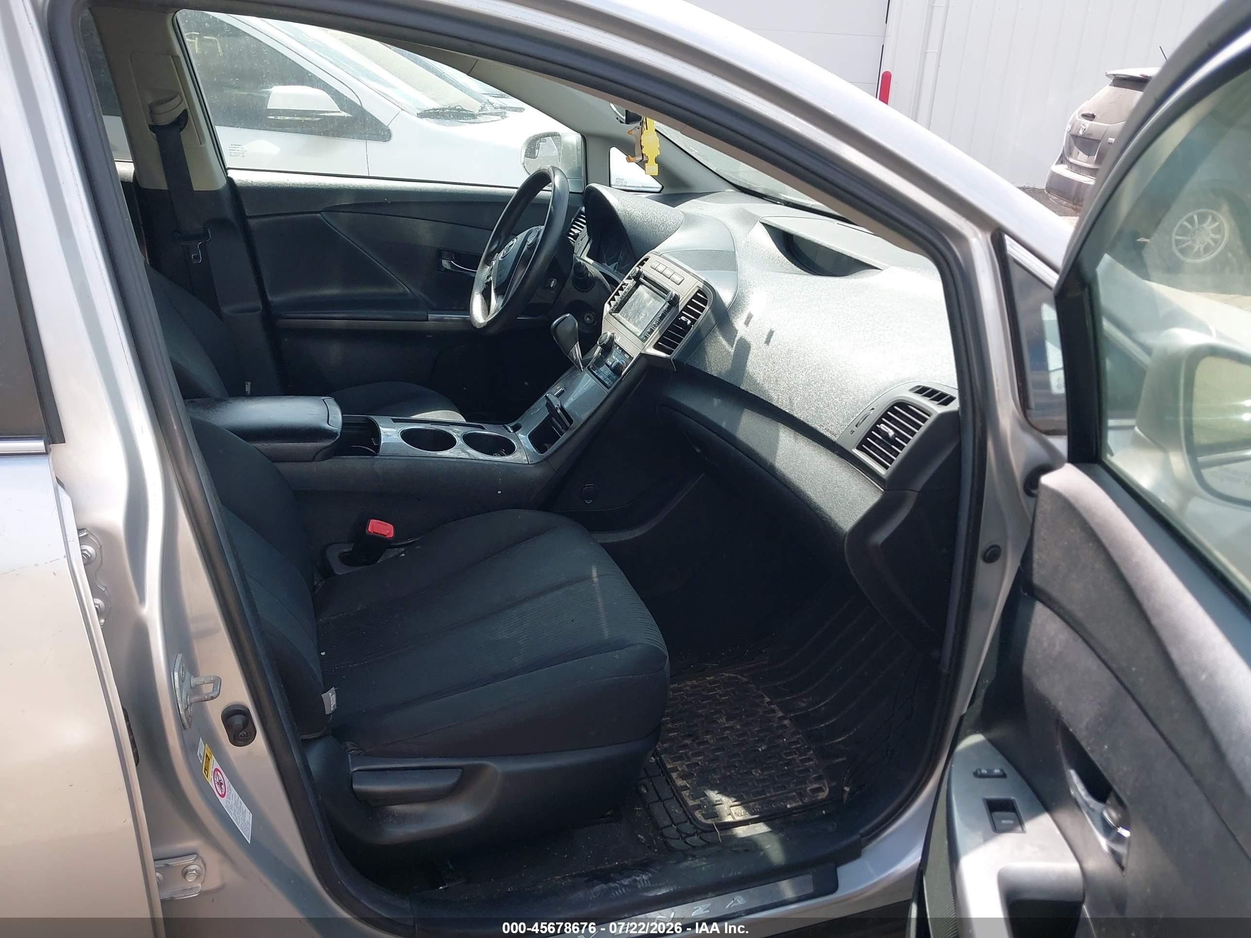 2013 Toyota Venza Le Серебряный vin: 4T3ZA3BB9DU074541