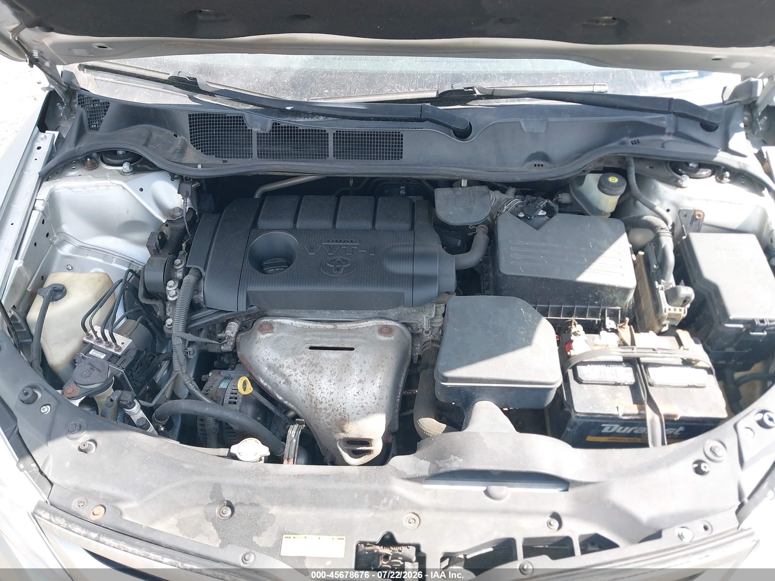 2013 Toyota Venza Le Серебряный vin: 4T3ZA3BB9DU074541