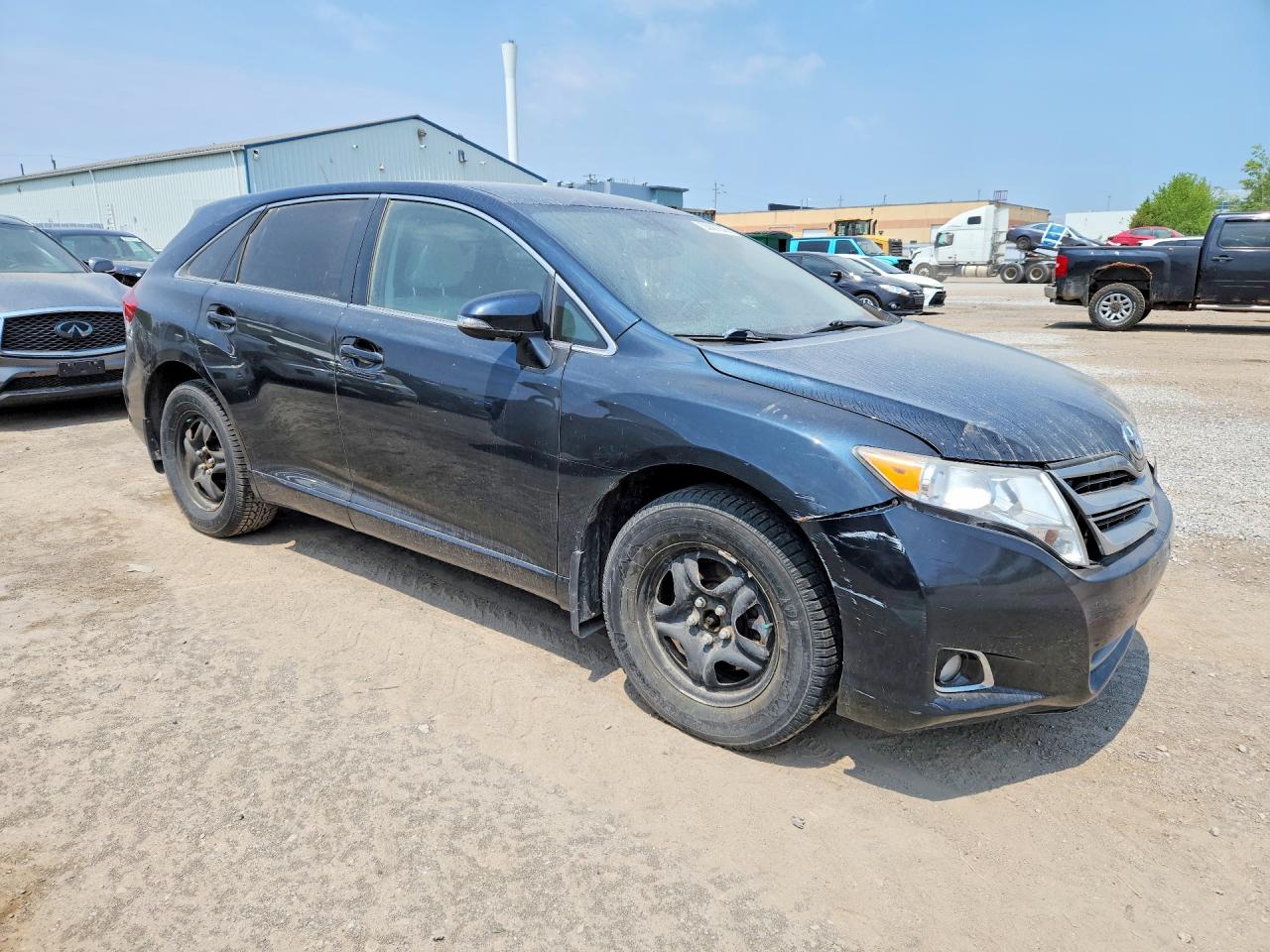 2014 Toyota Venza Le Blue vin: 4T3ZA3BB9EU083810