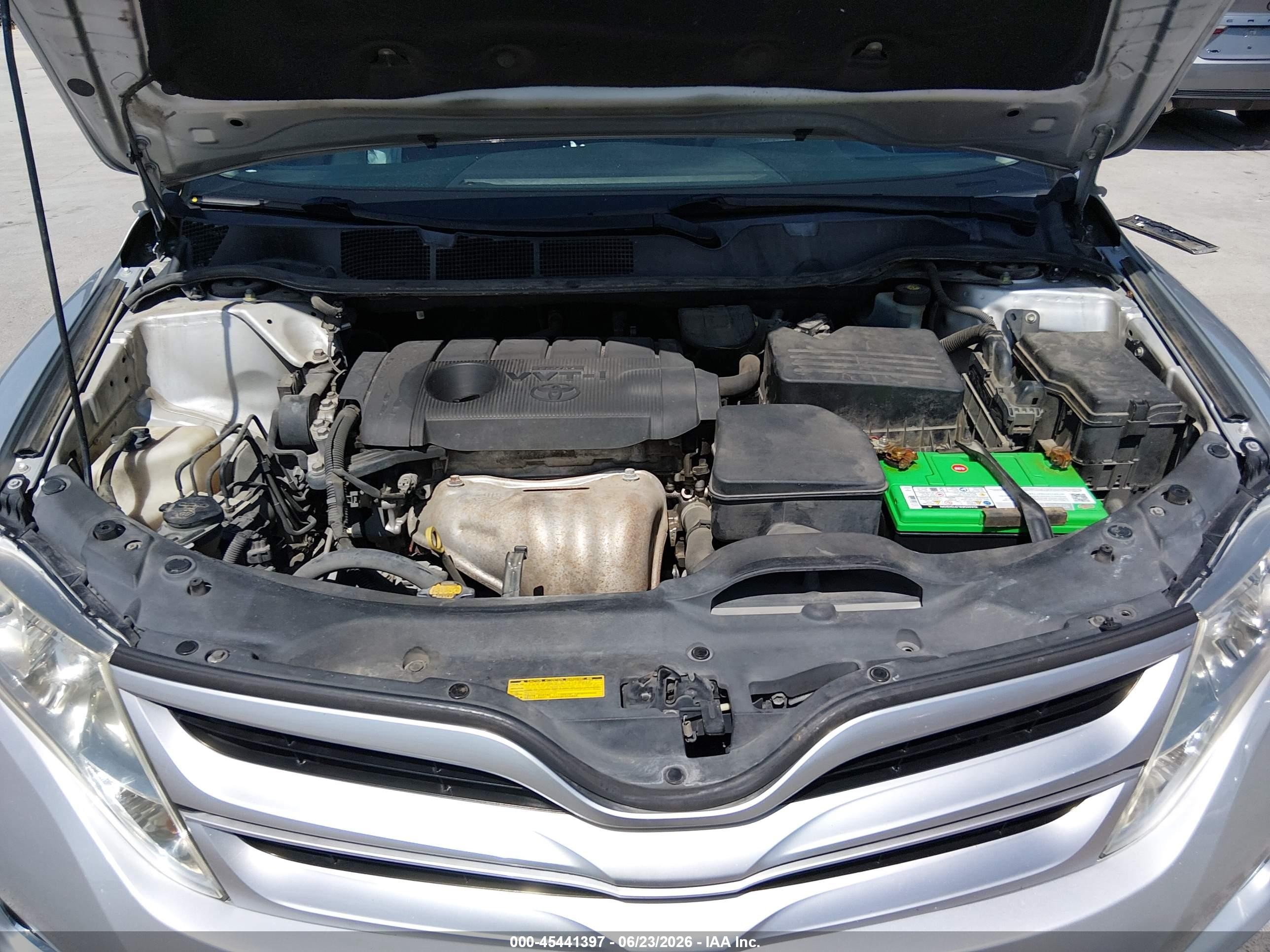 2014 Toyota Venza Le Silver vin: 4T3ZA3BB9EU089008