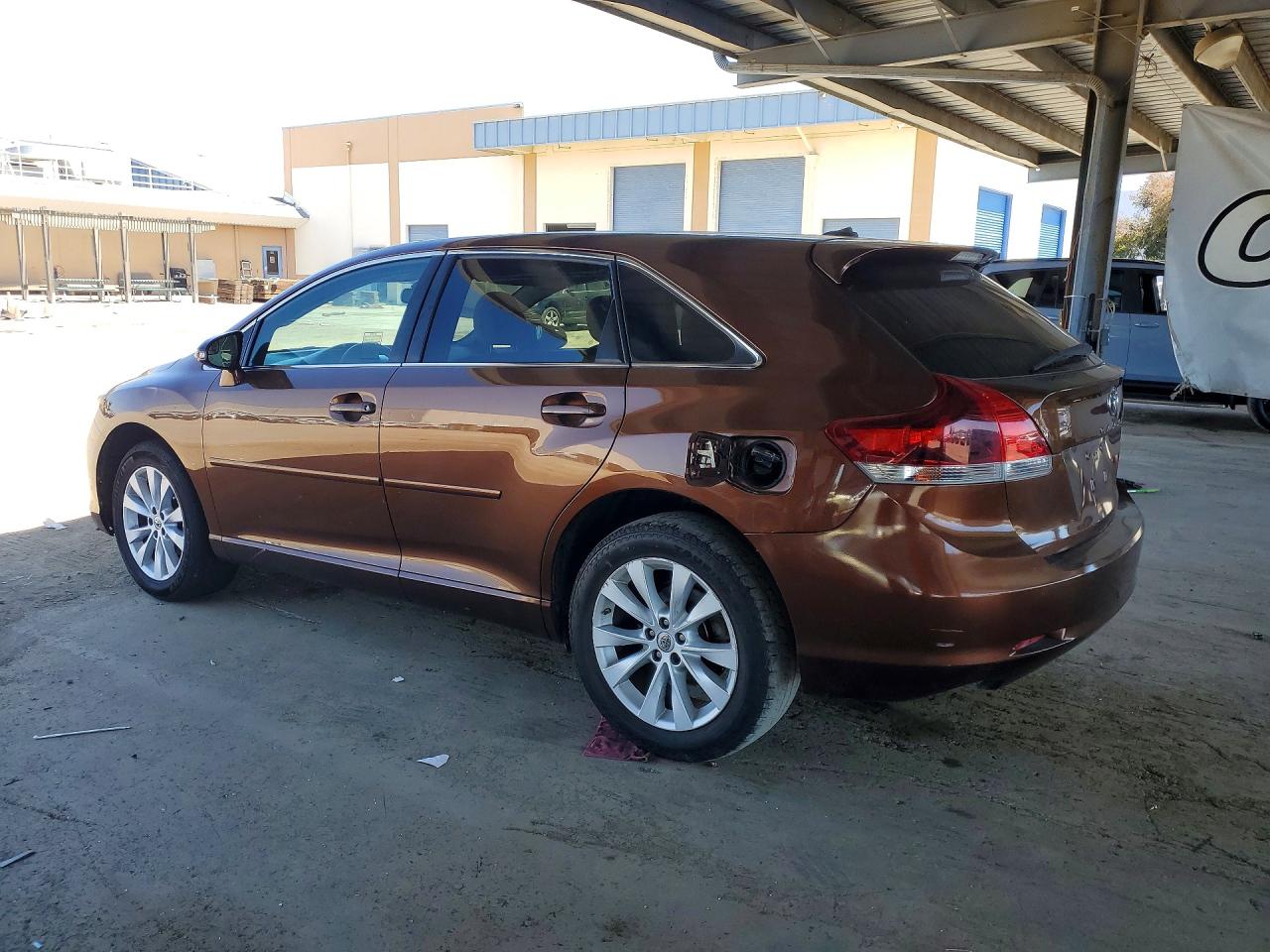 2014 Toyota Venza Le Brown vin: 4T3ZA3BB9EU089834