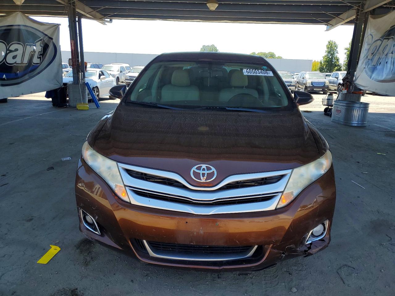 2014 Toyota Venza Le Brown vin: 4T3ZA3BB9EU089834