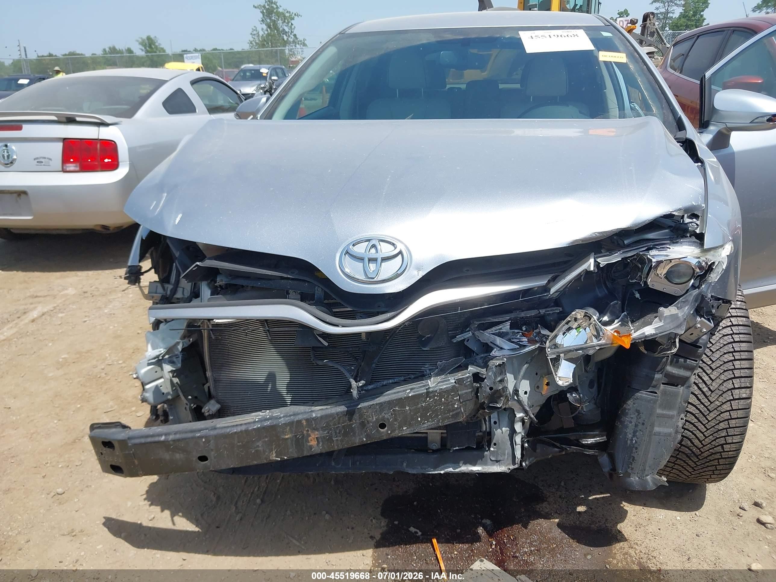 2015 Toyota Venza Xle Silver vin: 4T3ZA3BB9FU090967