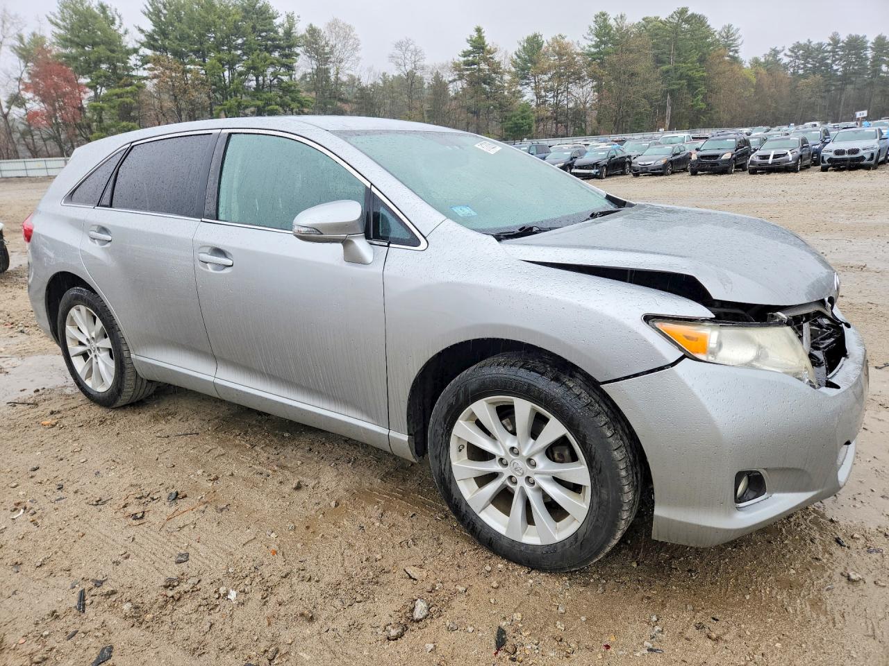 2015 Toyota Venza Le Silver vin: 4T3ZA3BB9FU093156