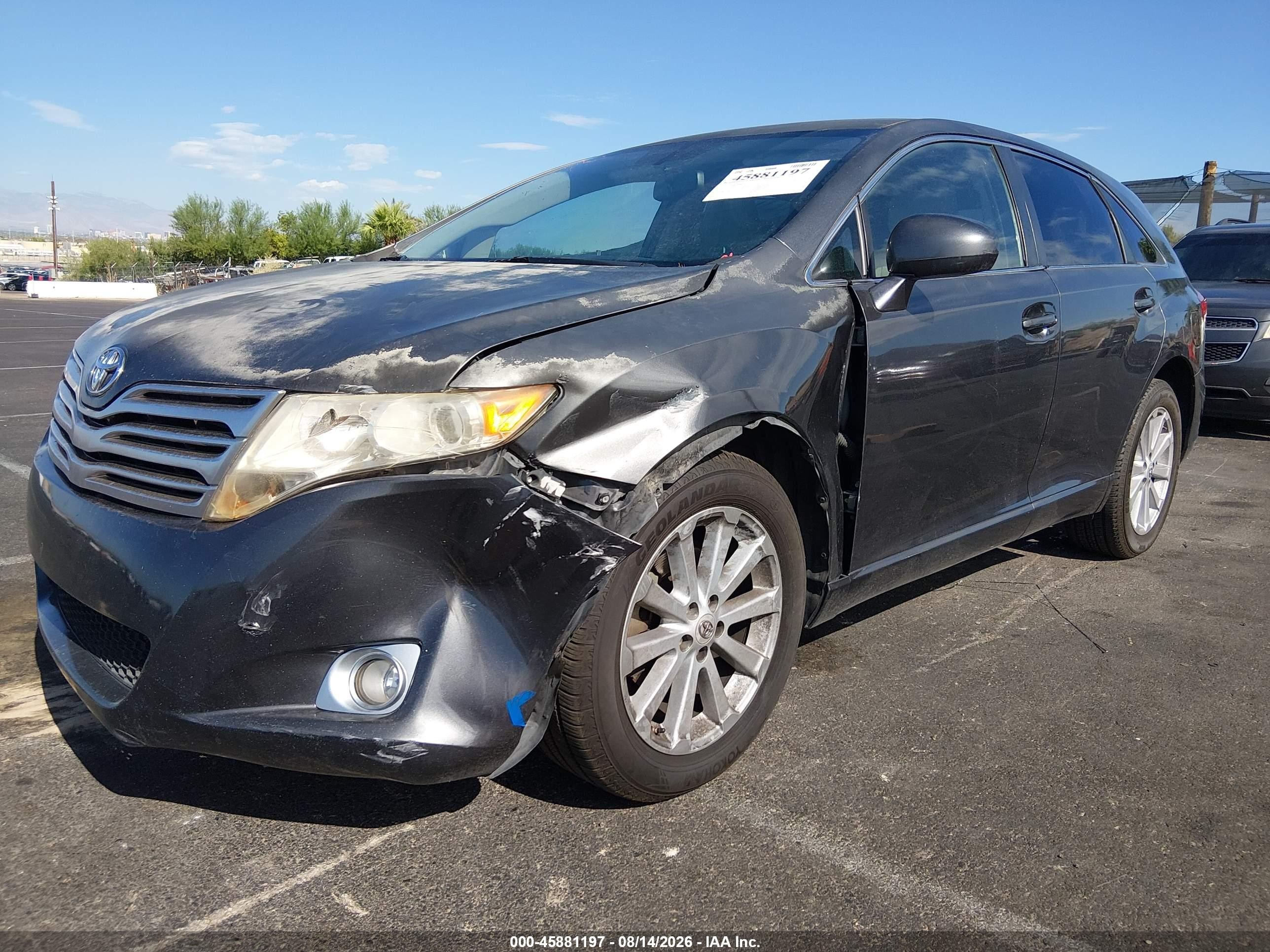 2011 Toyota Venza   Gray vin: 4T3ZA3BBXBU048110