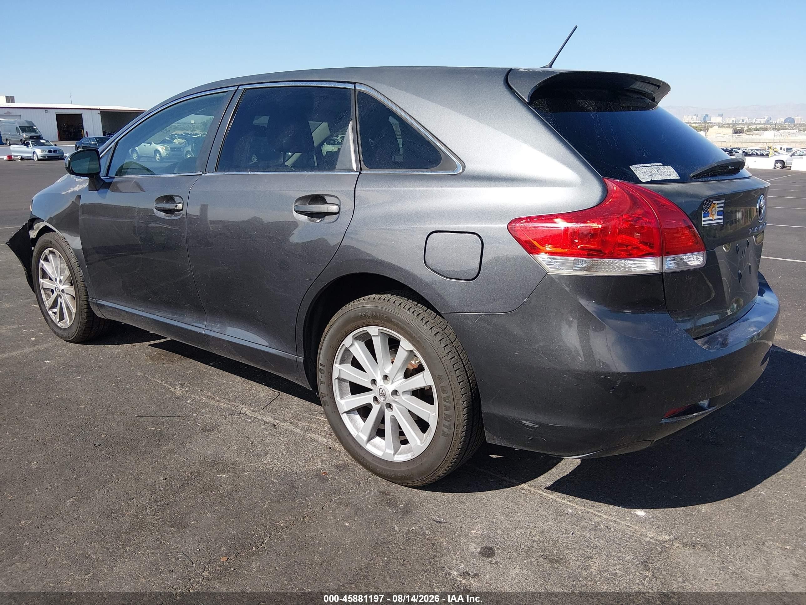 2011 Toyota Venza   Gray vin: 4T3ZA3BBXBU048110