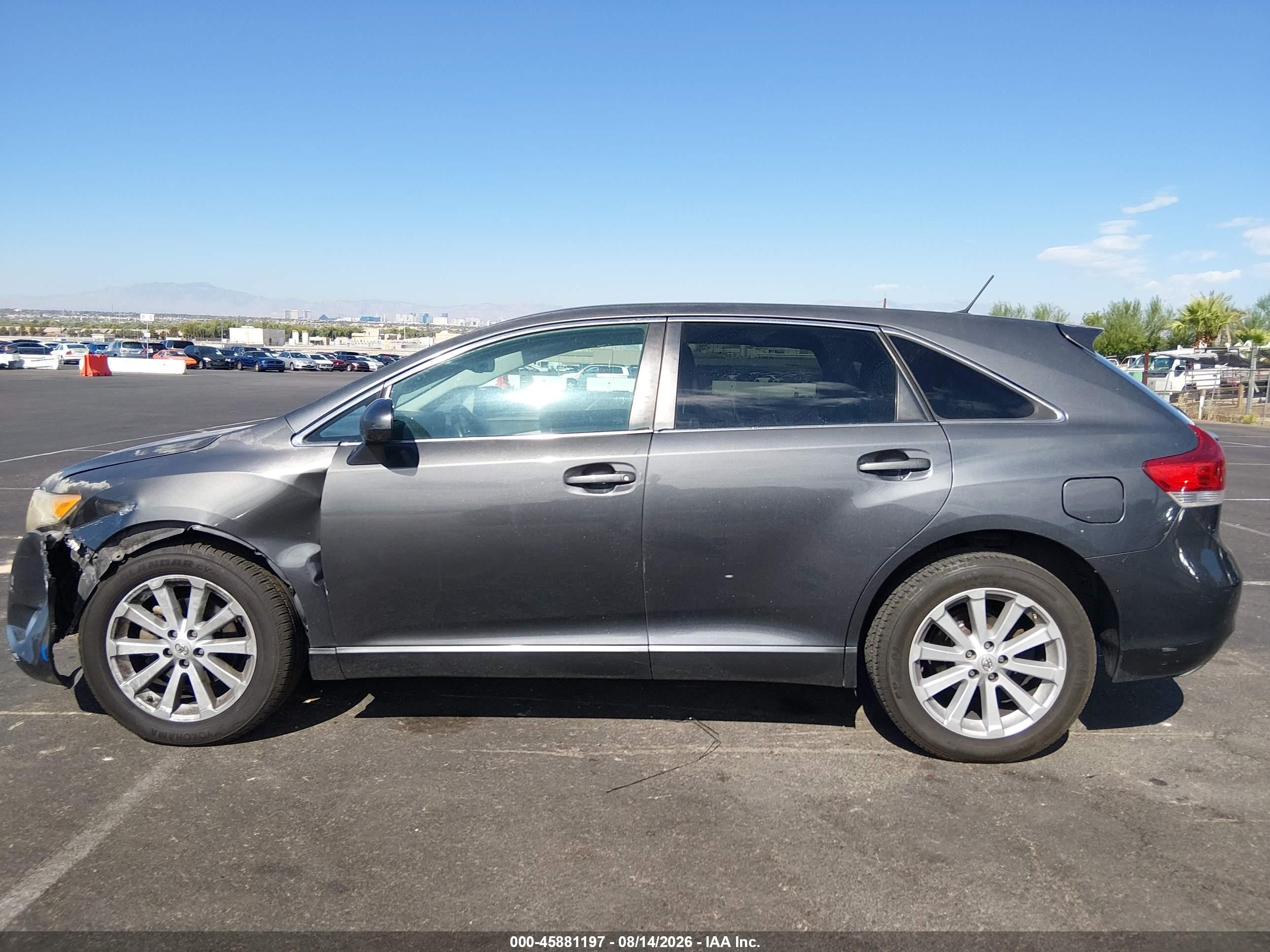 2011 Toyota Venza   Gray vin: 4T3ZA3BBXBU048110