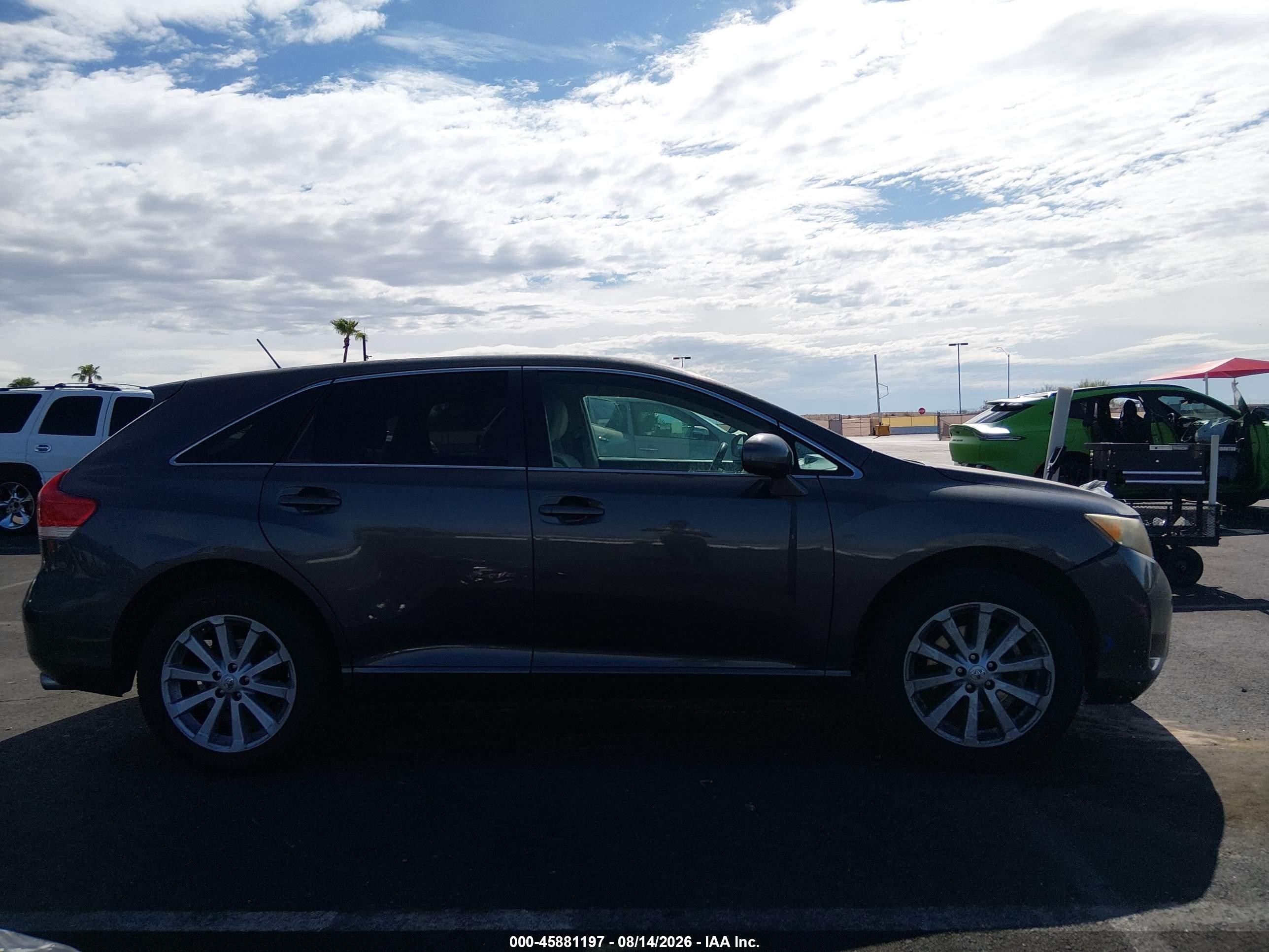 2011 Toyota Venza   Gray vin: 4T3ZA3BBXBU048110
