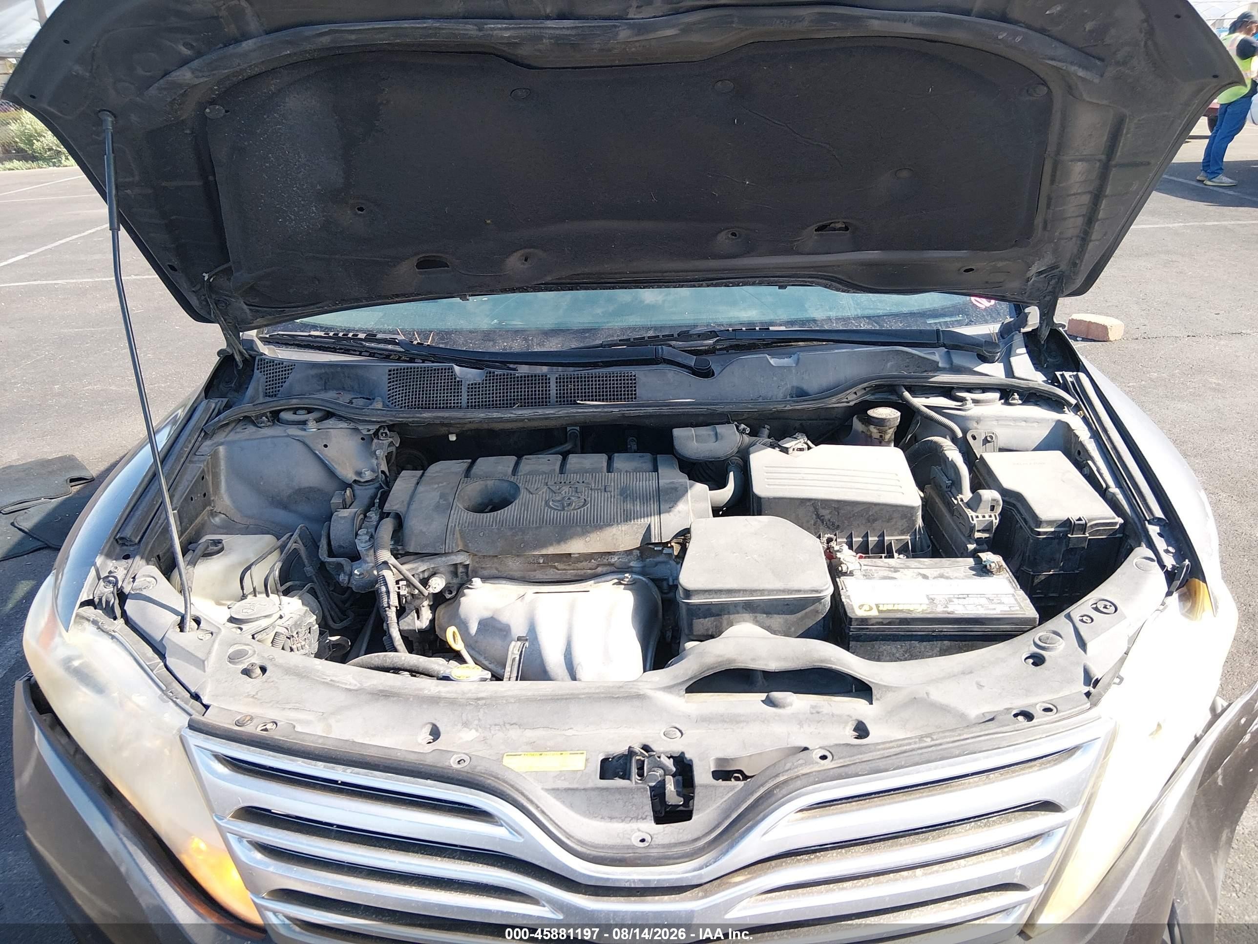 2011 Toyota Venza   Gray vin: 4T3ZA3BBXBU048110
